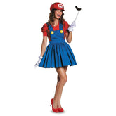 Nintendo Super Mario Bros Women's Mario Costume Dress