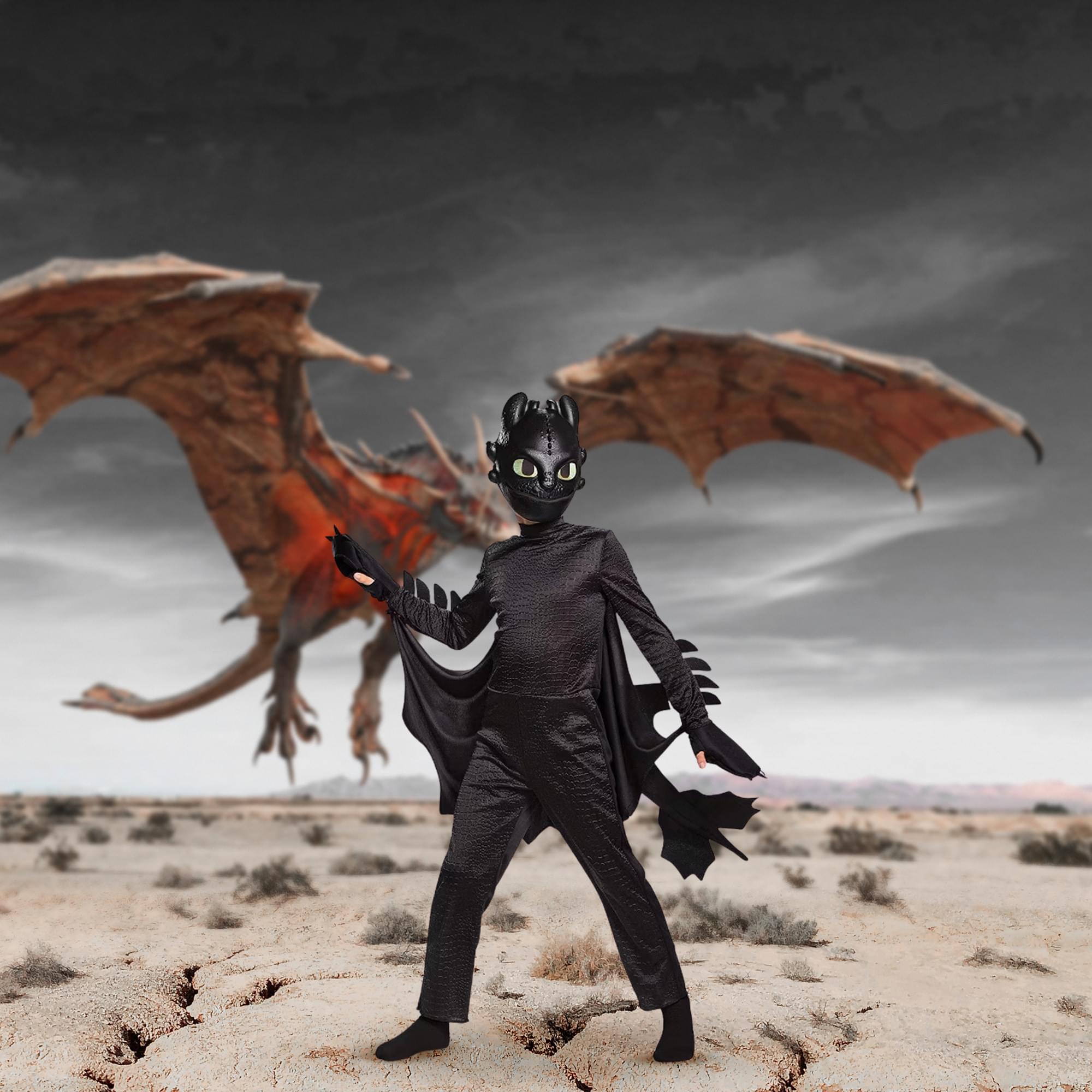 How To Train Your Dragon Toothless Deluxe Child Costume