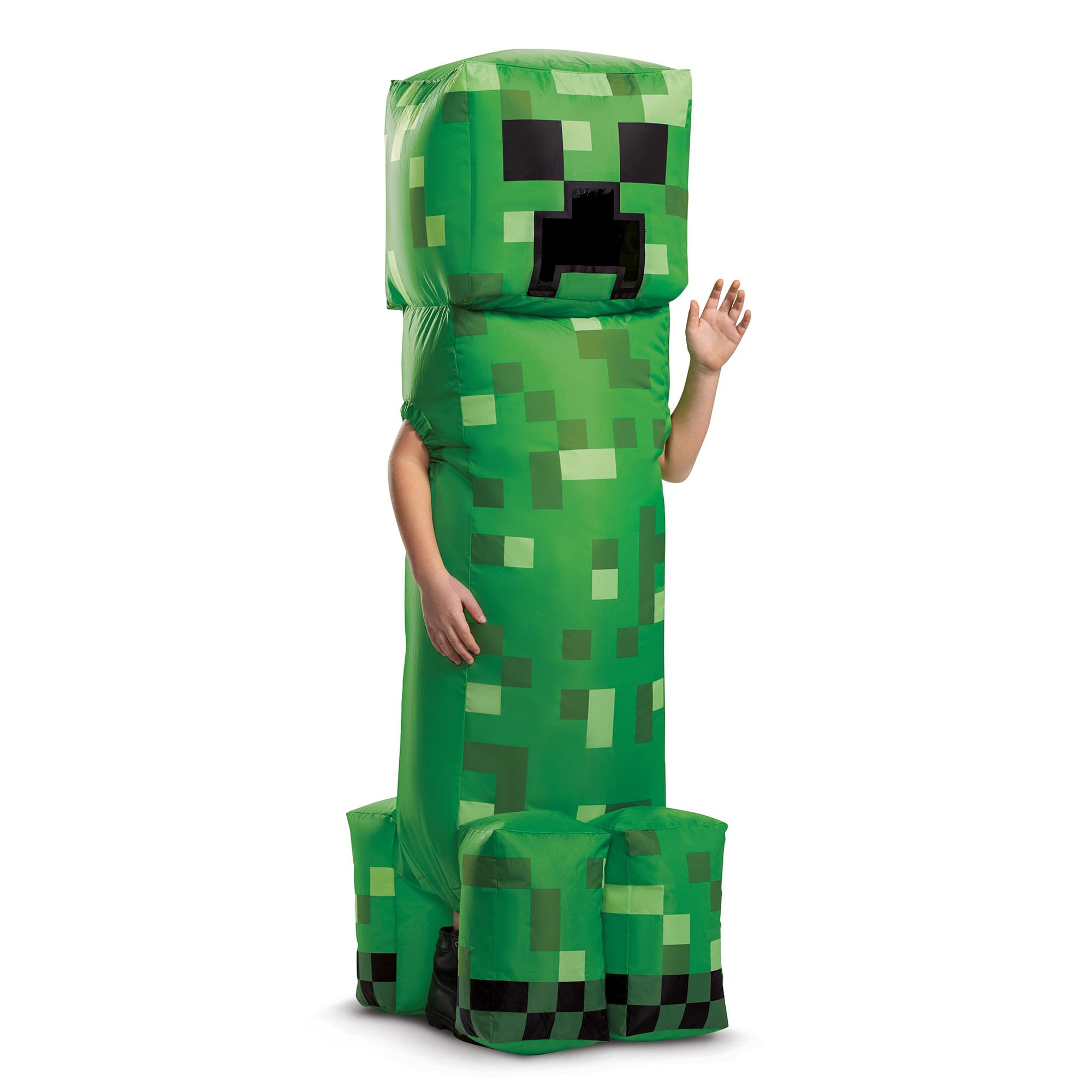 Minecraft Inflatable Creeper Child Costume | One Size