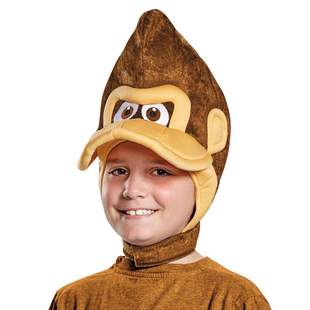 Super Mario Bros Nintendo Donkey Kong Costume Headpiece Child One Size