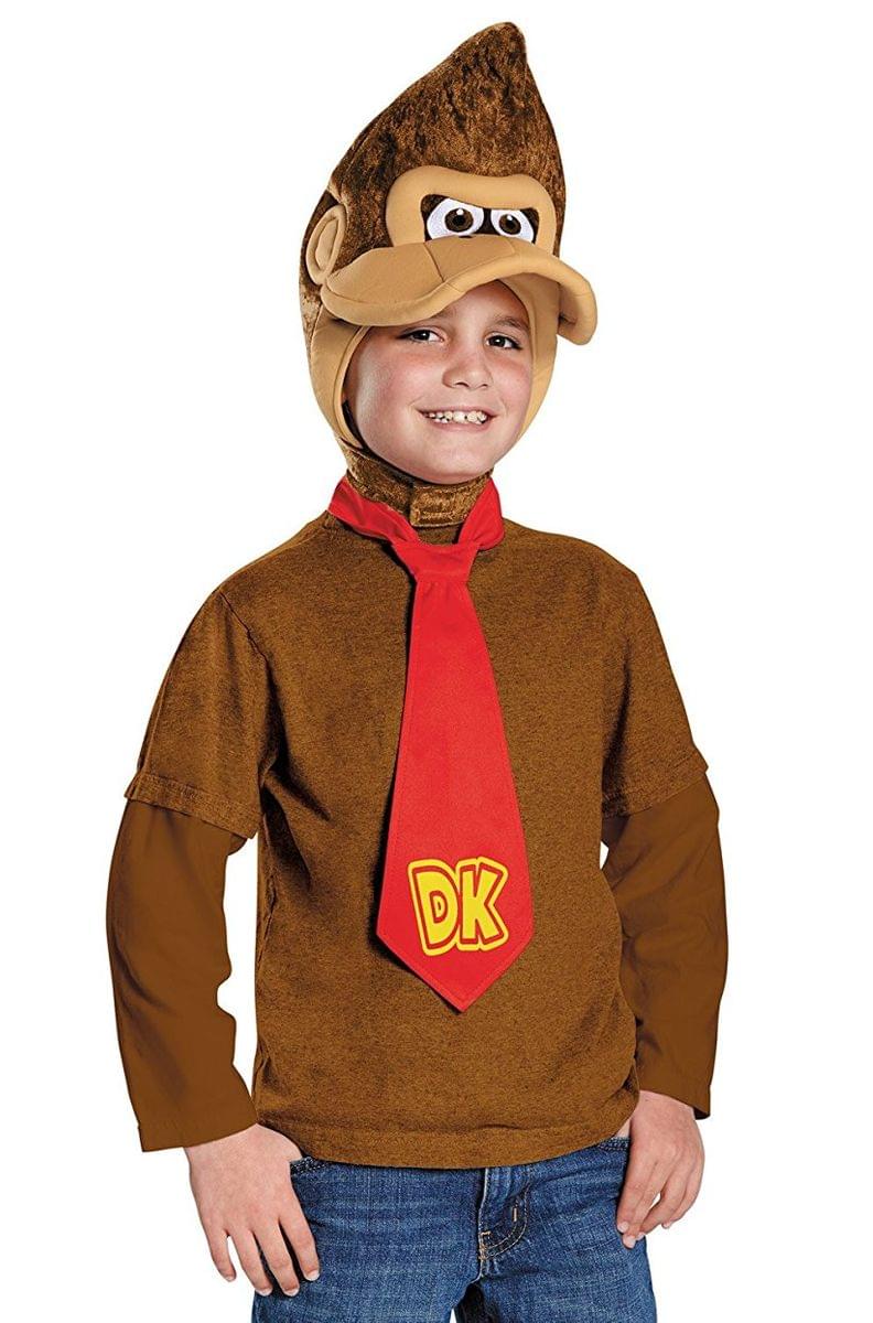 Super Mario Bros Nintendo Donkey Kong Costume Kit Child One Size