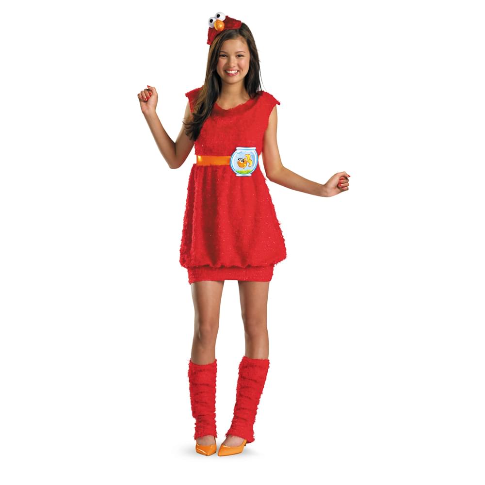 Sesame Street Elmo Costume Teen