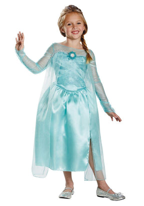 Frozen Disney Classic Elsa Snow Queen Gown Child Costume