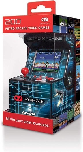 My Arcade Retro Machine Playable Mini Arcade | 200 Retro Style Games Built In