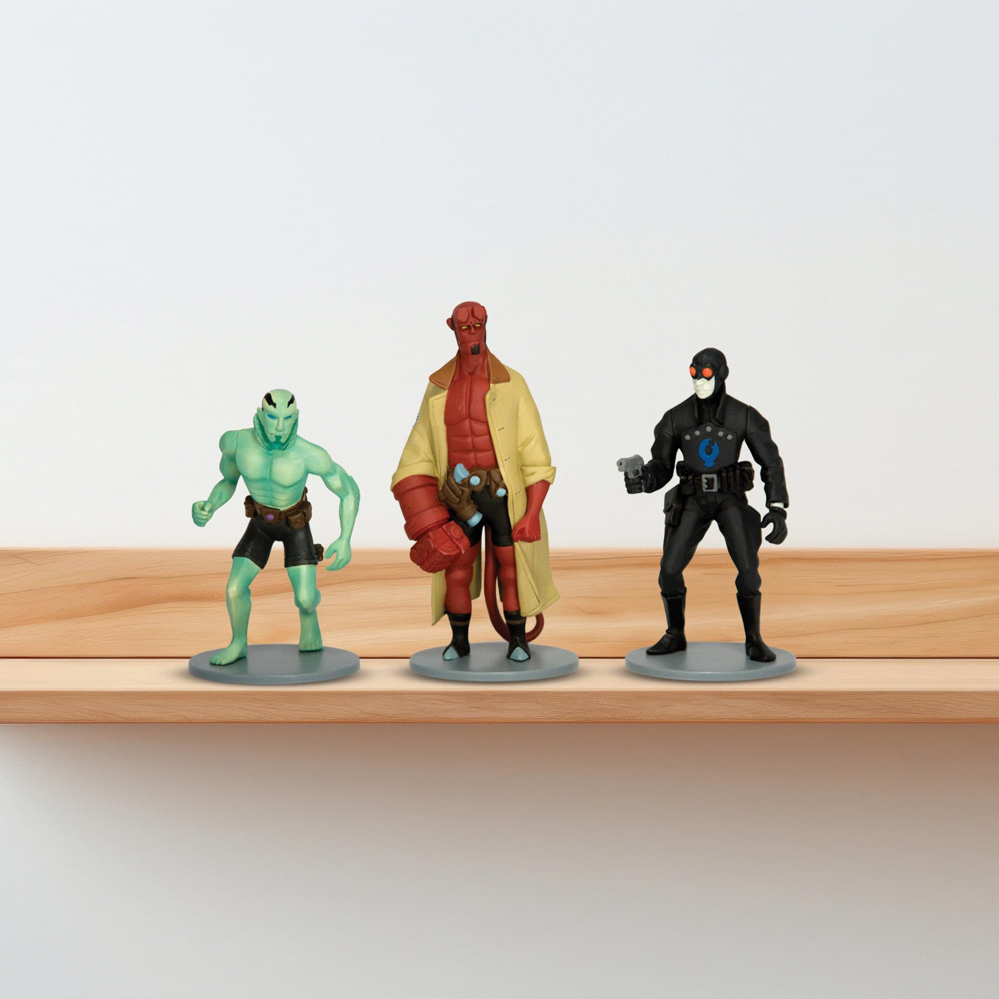 Dark Horse Comics Hellboy 4" PVC Action 3 Figure Set