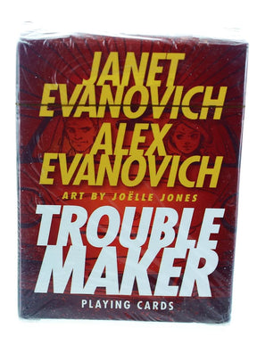 Janet Evanovich & Alex Evanovich Troublemaker Playing Cards