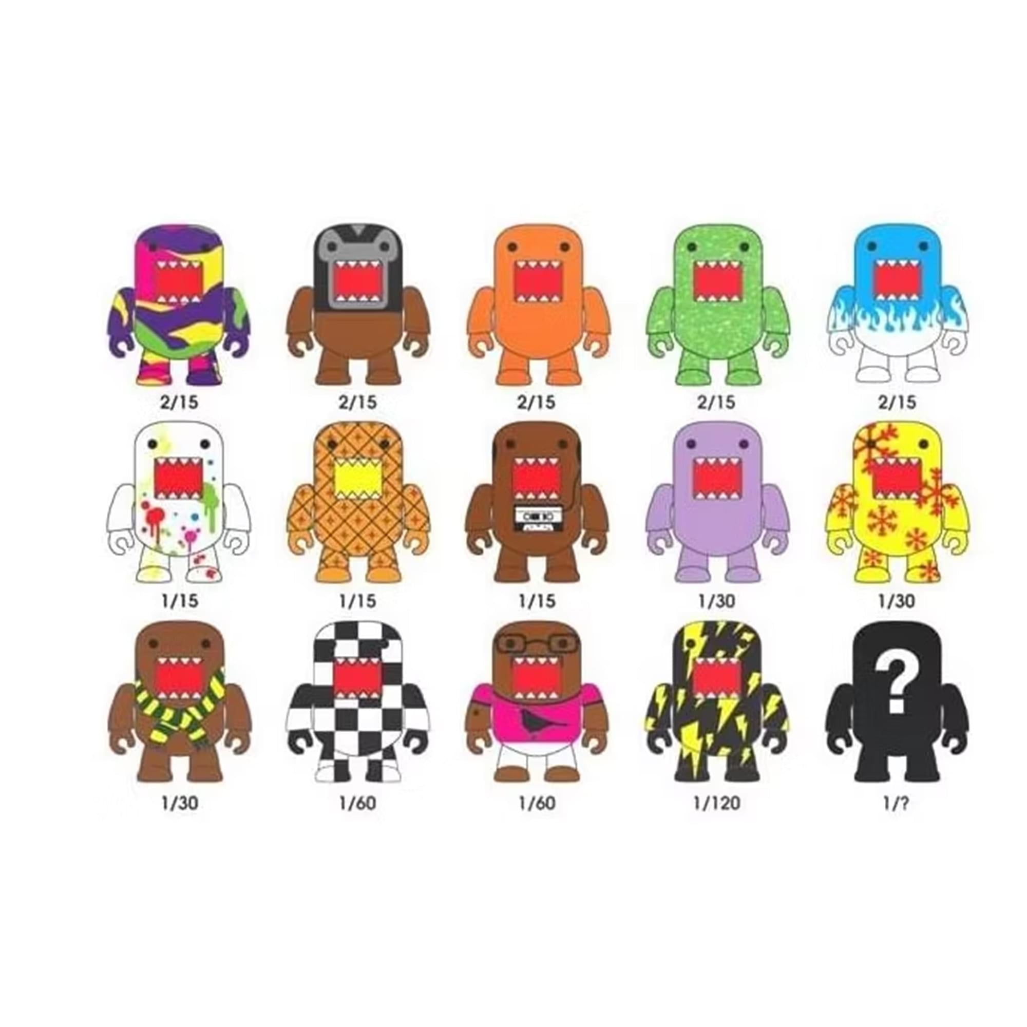 Domo 2" Qee Figure Series 4 Single Blind Box