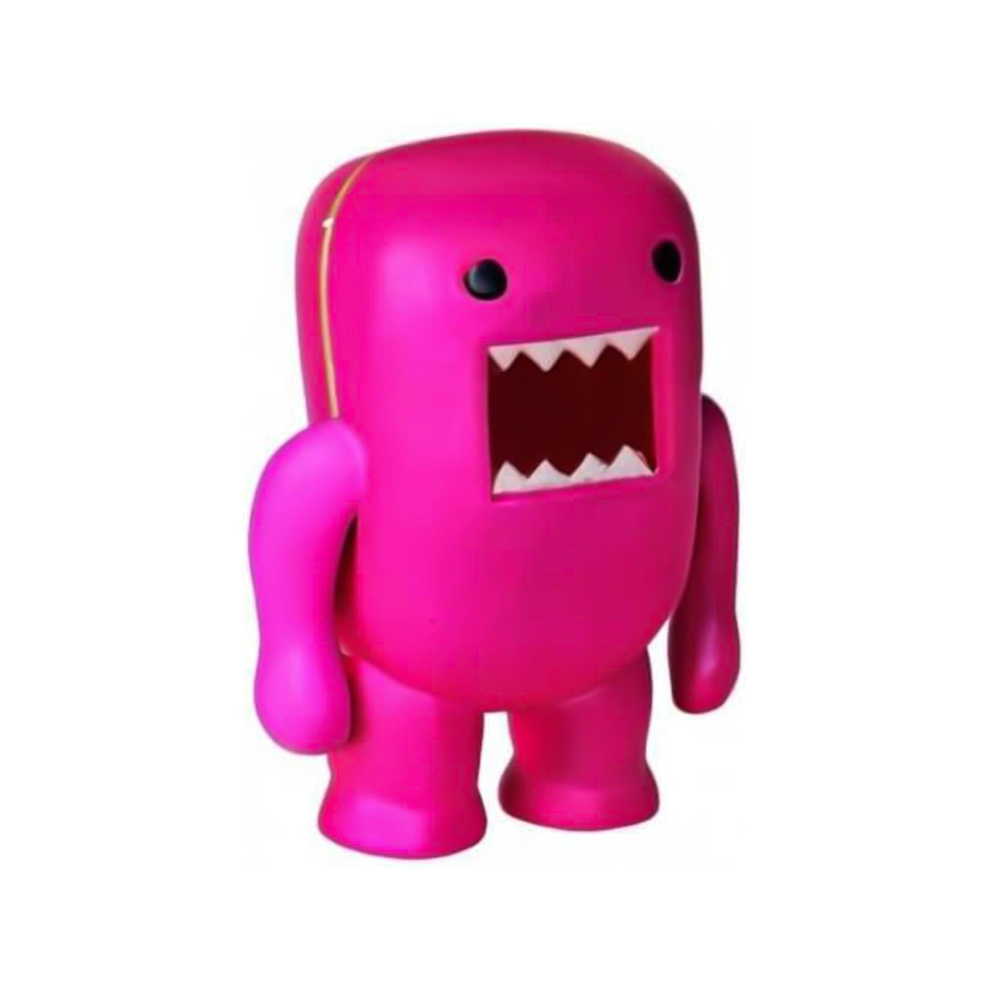 Domo 4" Vinyl Figure: Black Light Pink