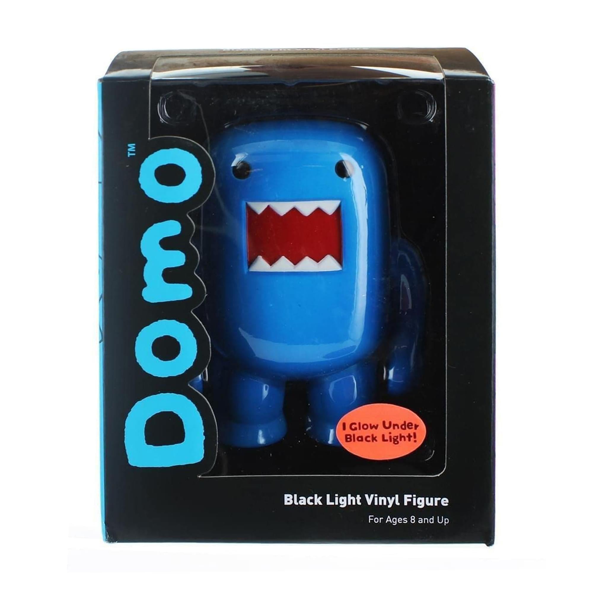 Domo Black Light Blue 4" Vinyl Figure