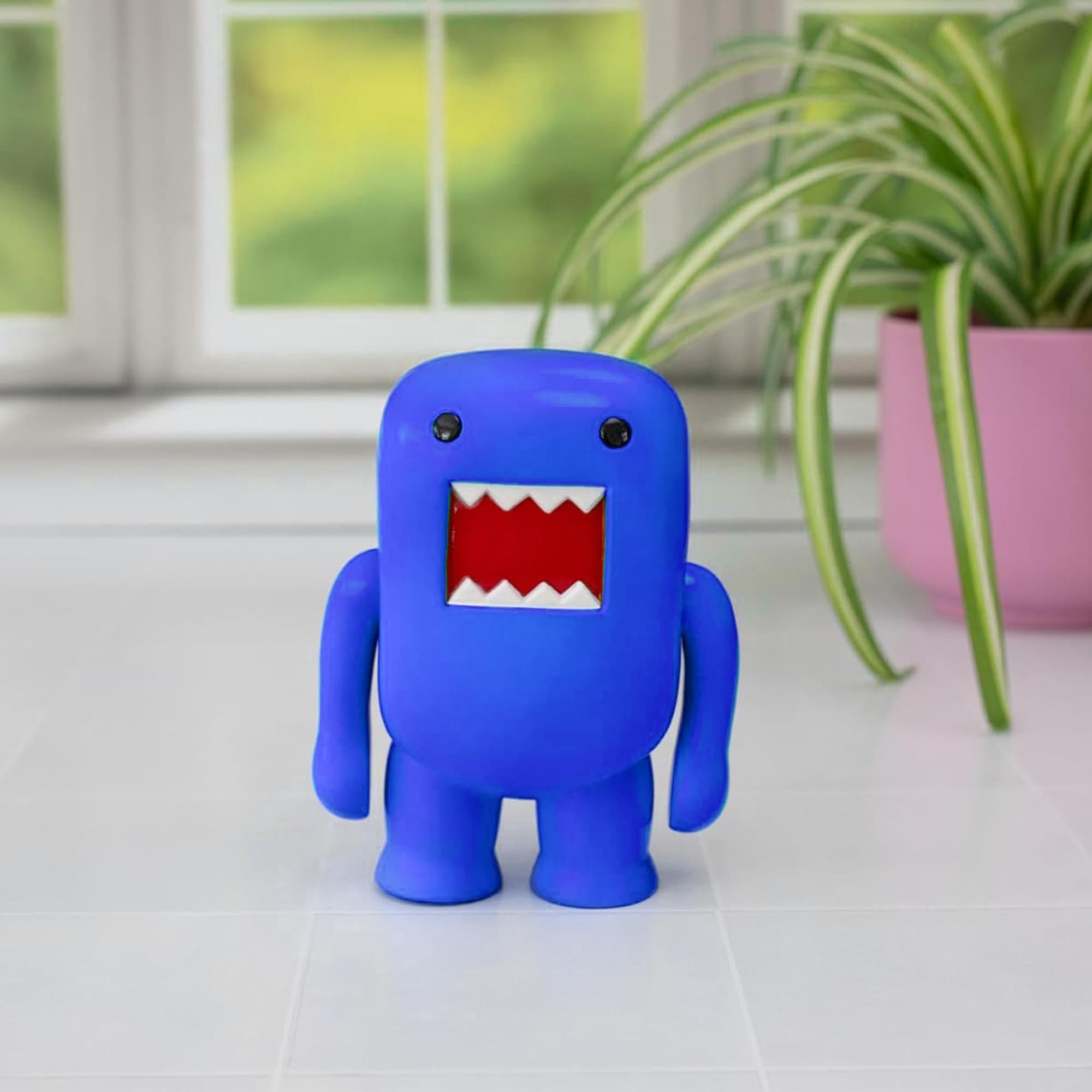 Domo Black Light Blue 4" Vinyl Figure