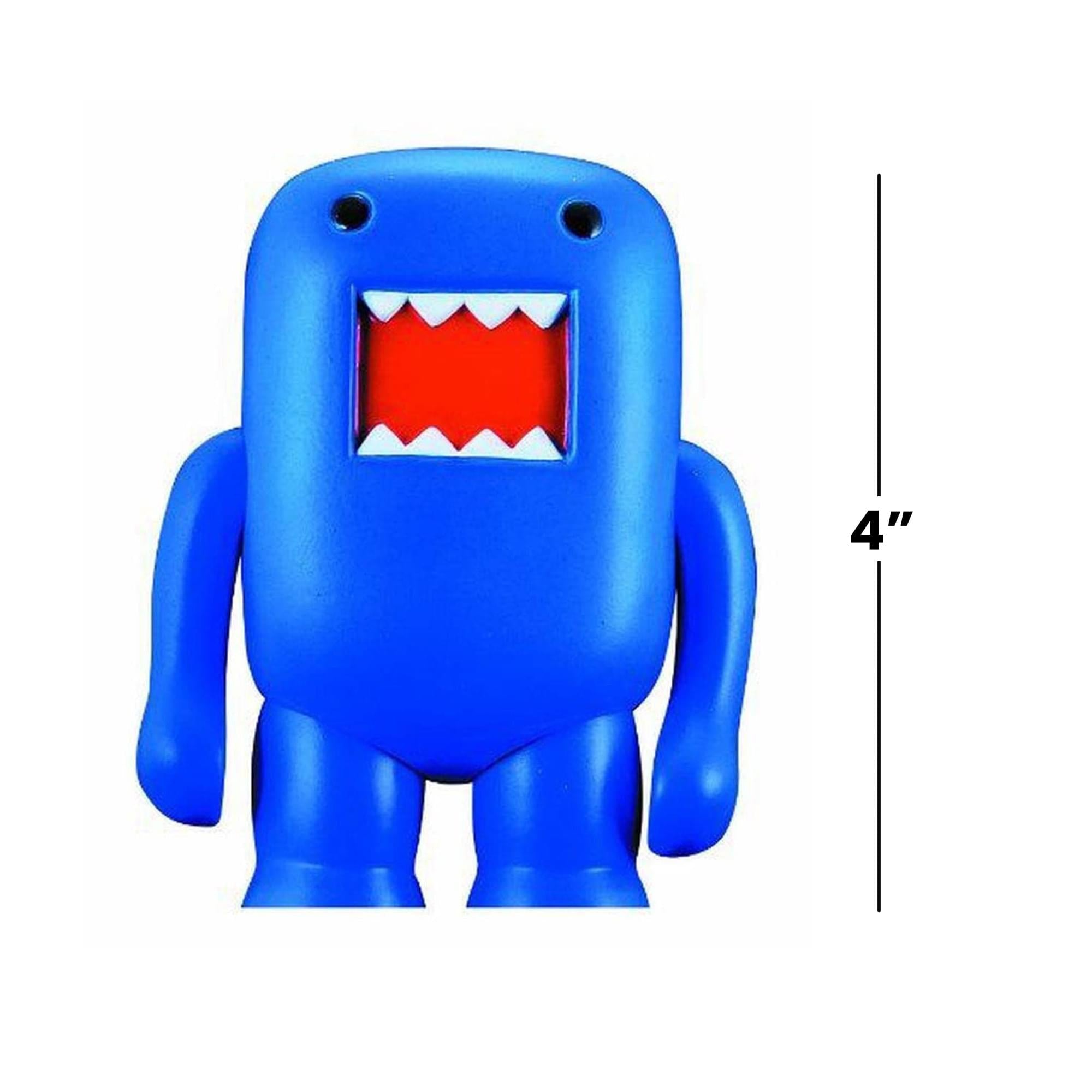 Domo Black Light Blue 4" Vinyl Figure