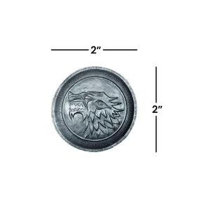 Game Of Thrones Stark Shield Pin