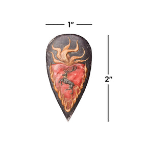 Game Of Thrones Shield Metal Pin Stannis