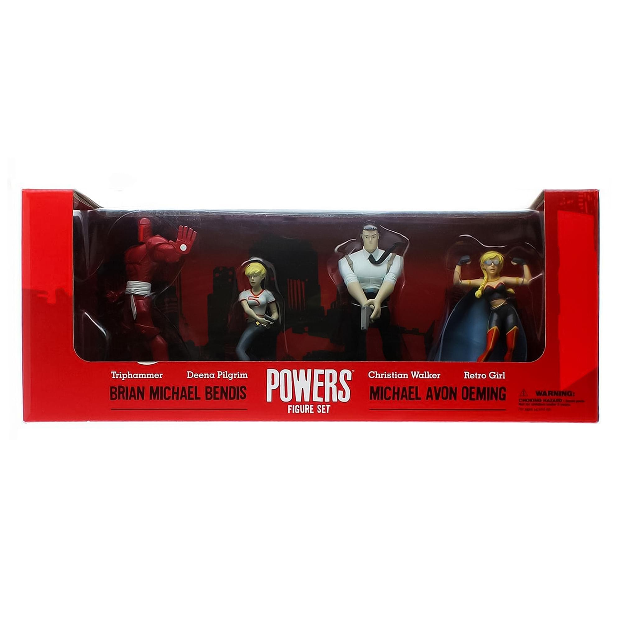 Dark Horse Comics Powers Vinyl Figure 4-Pack Set