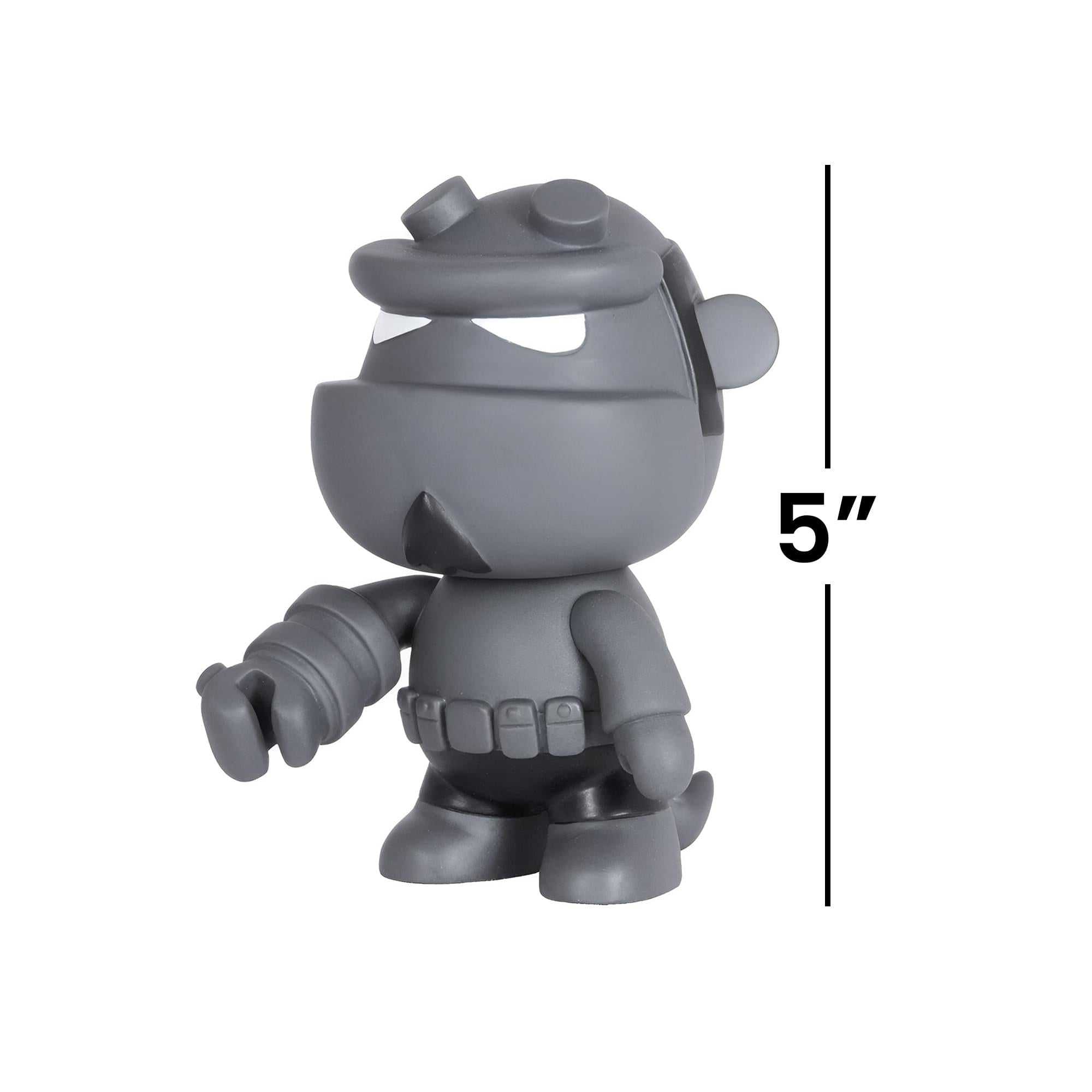 Hellboy 5" Qee Figure Grey Monotone Hellboy