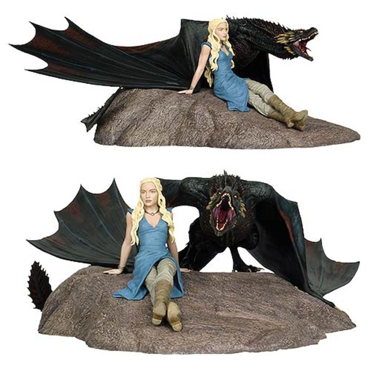 Game of Thrones: Daenerys and Drogon 18" Statue