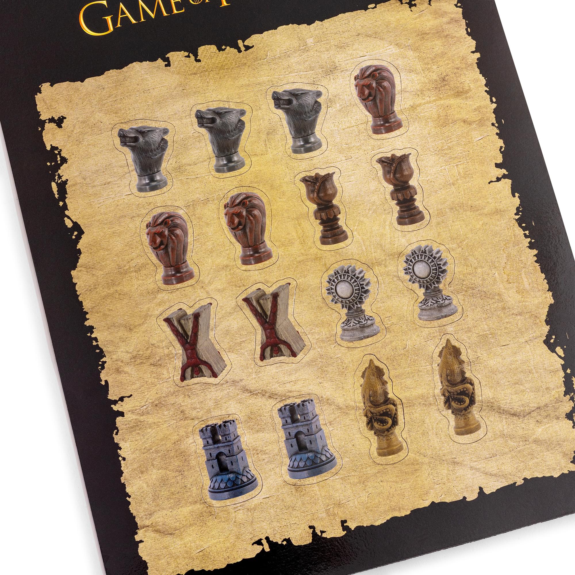 Game of Thrones Westeros Map and Markers Magnet Set