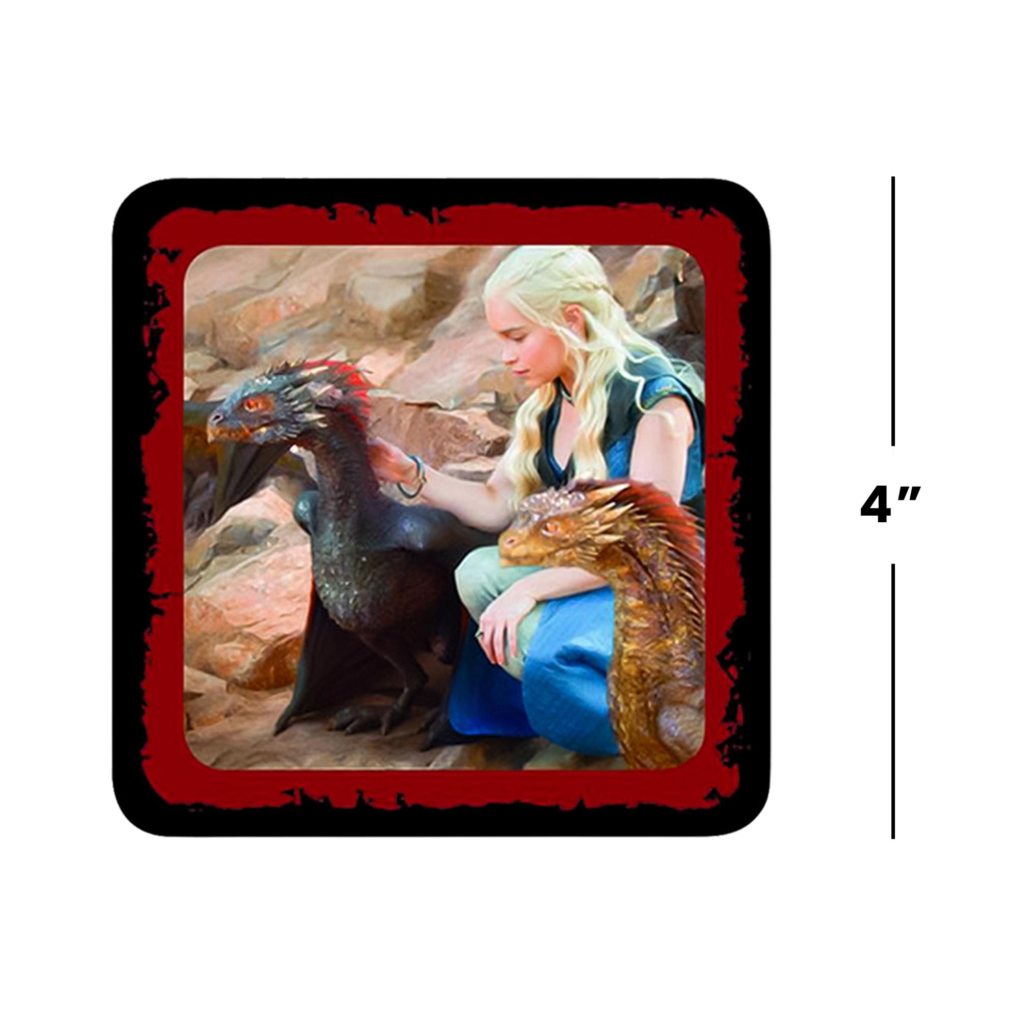 Game Of Thrones Daenerys Targaryen Coaster Set