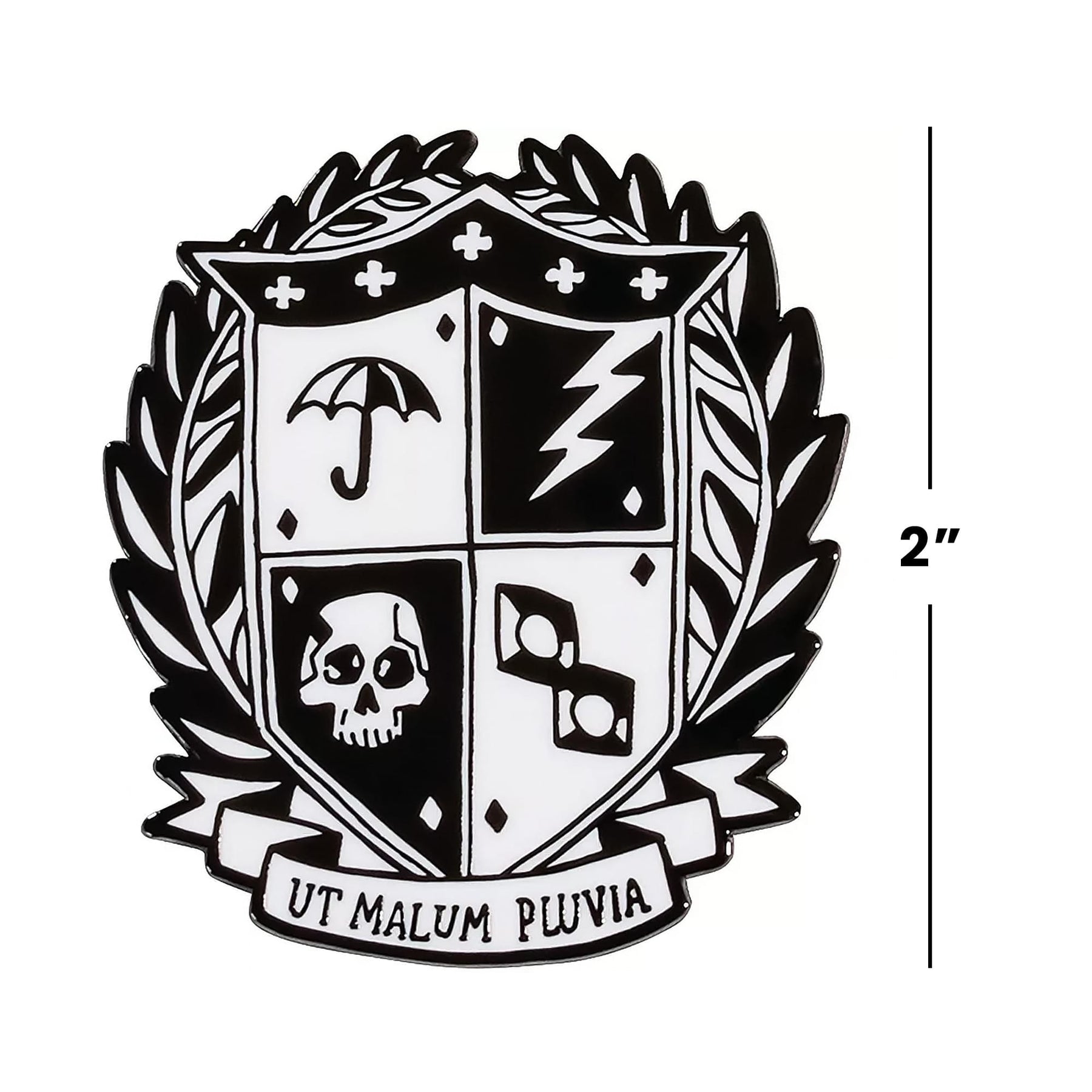 Umbrella Academy School Crest 2 Inch Enamel Magnet