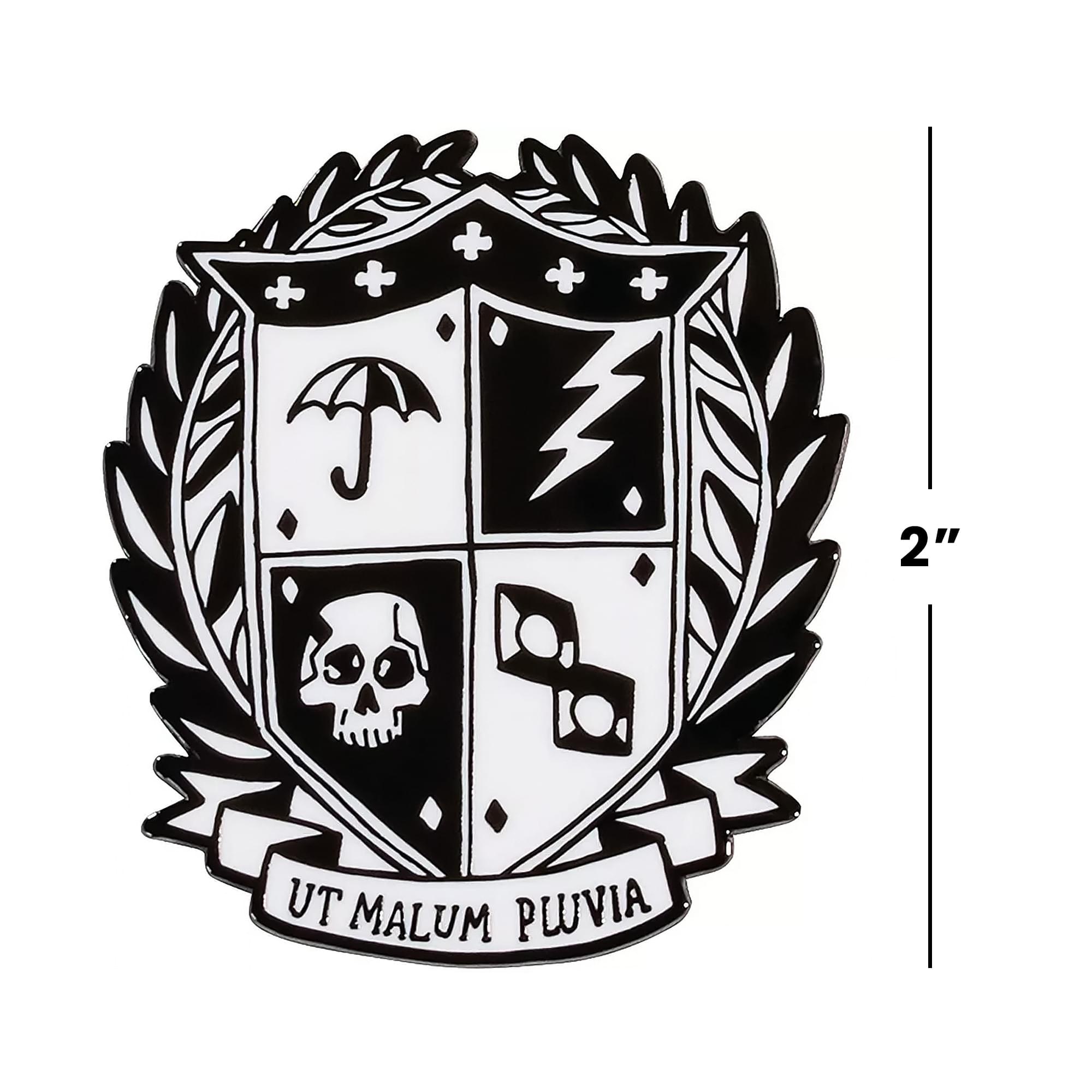 Umbrella Academy School Crest 2 Inch Enamel Magnet