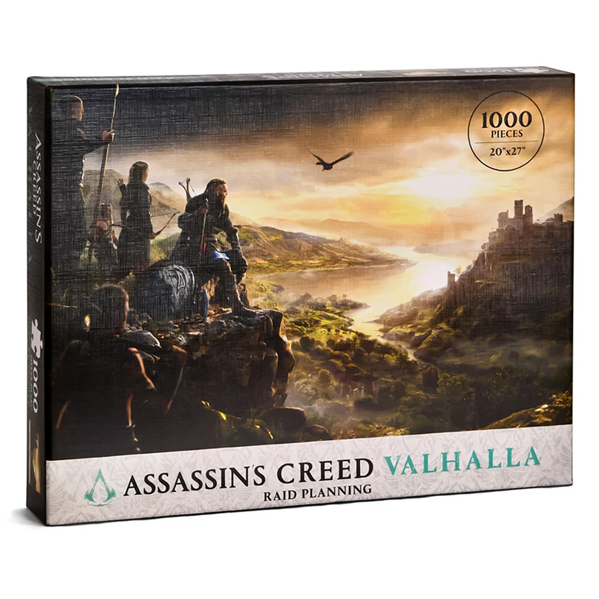 Assassin's Creed Valhalla: Raid Planning 1000 Piece Jigsaw Puzzle