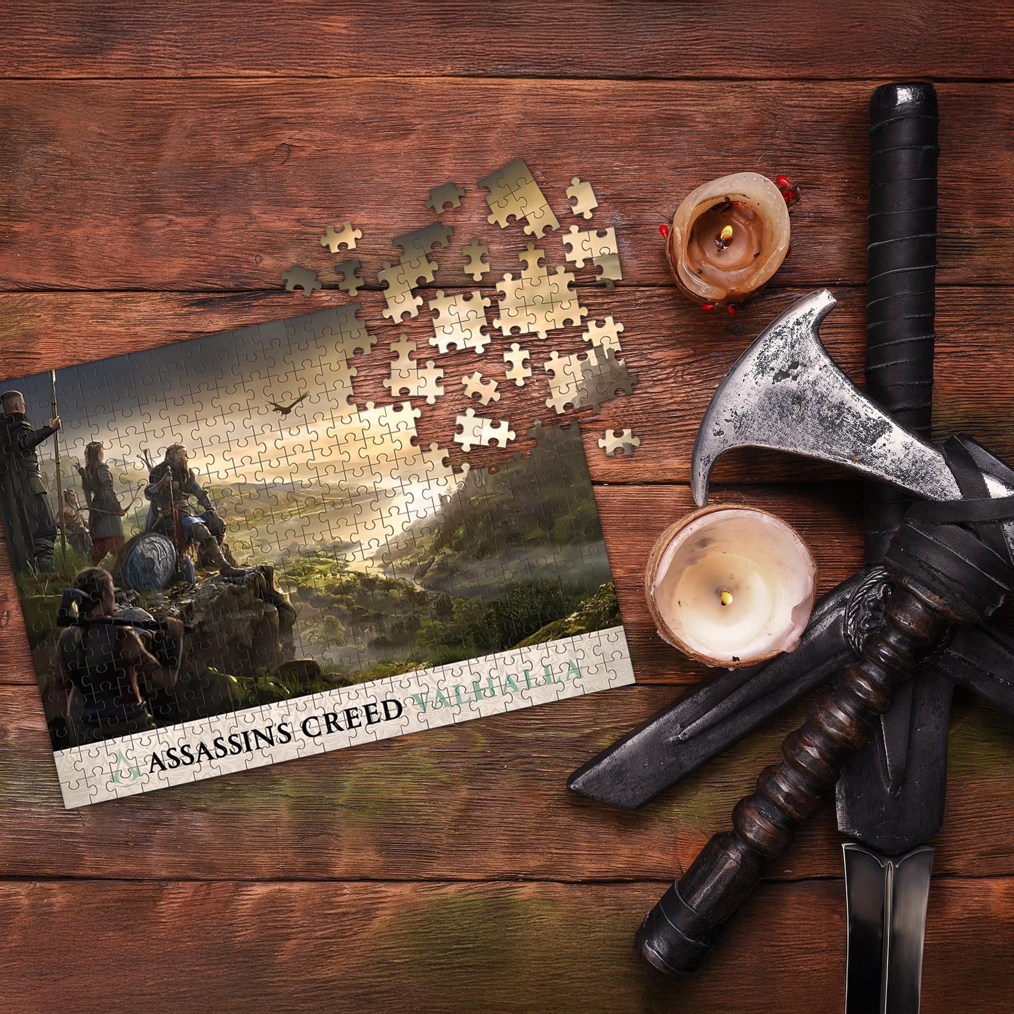 Assassin's Creed Valhalla: Raid Planning 1000 Piece Jigsaw Puzzle