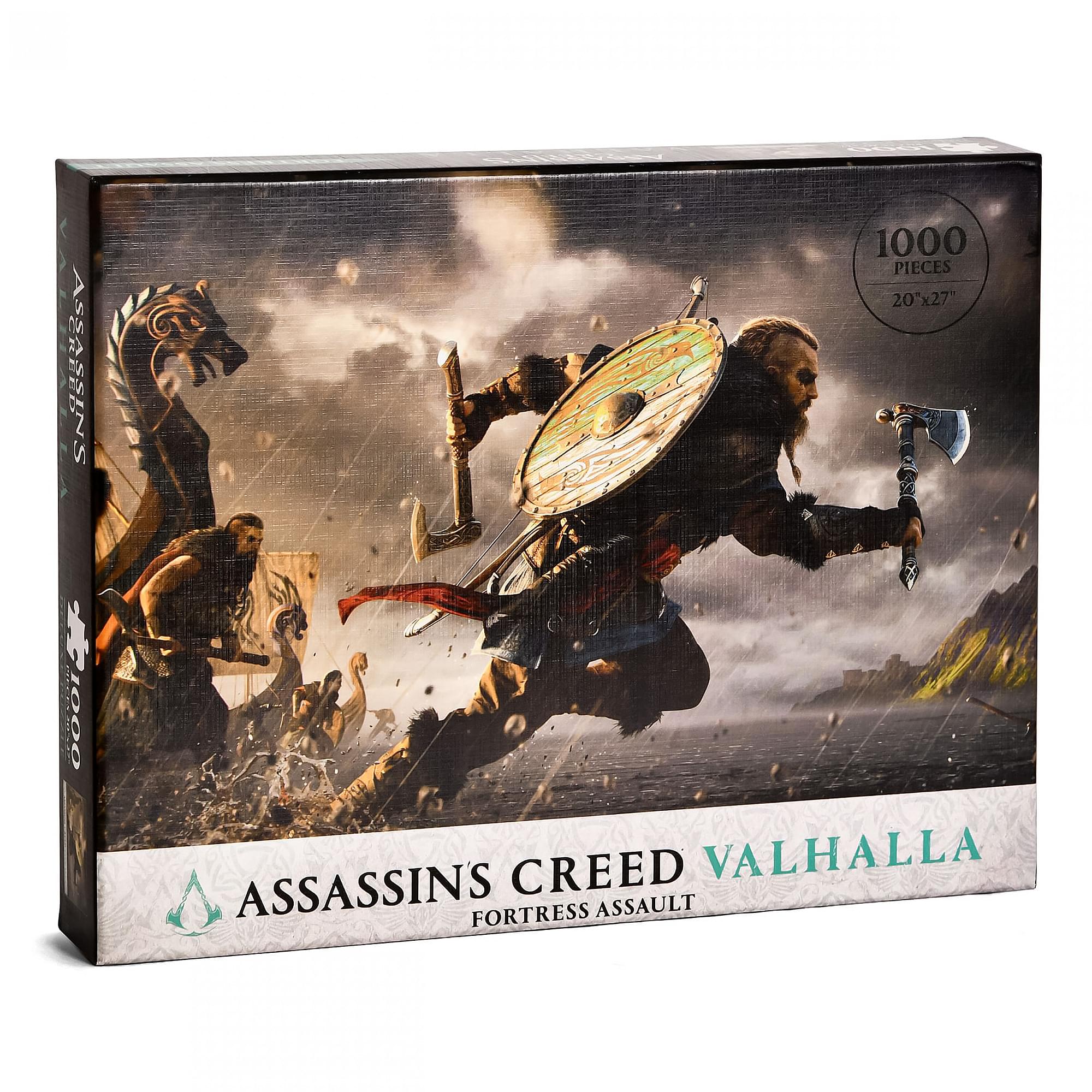 Assassins Creed Valhalla Fortress Assault 1000 Piece Jigsaw Puzzle