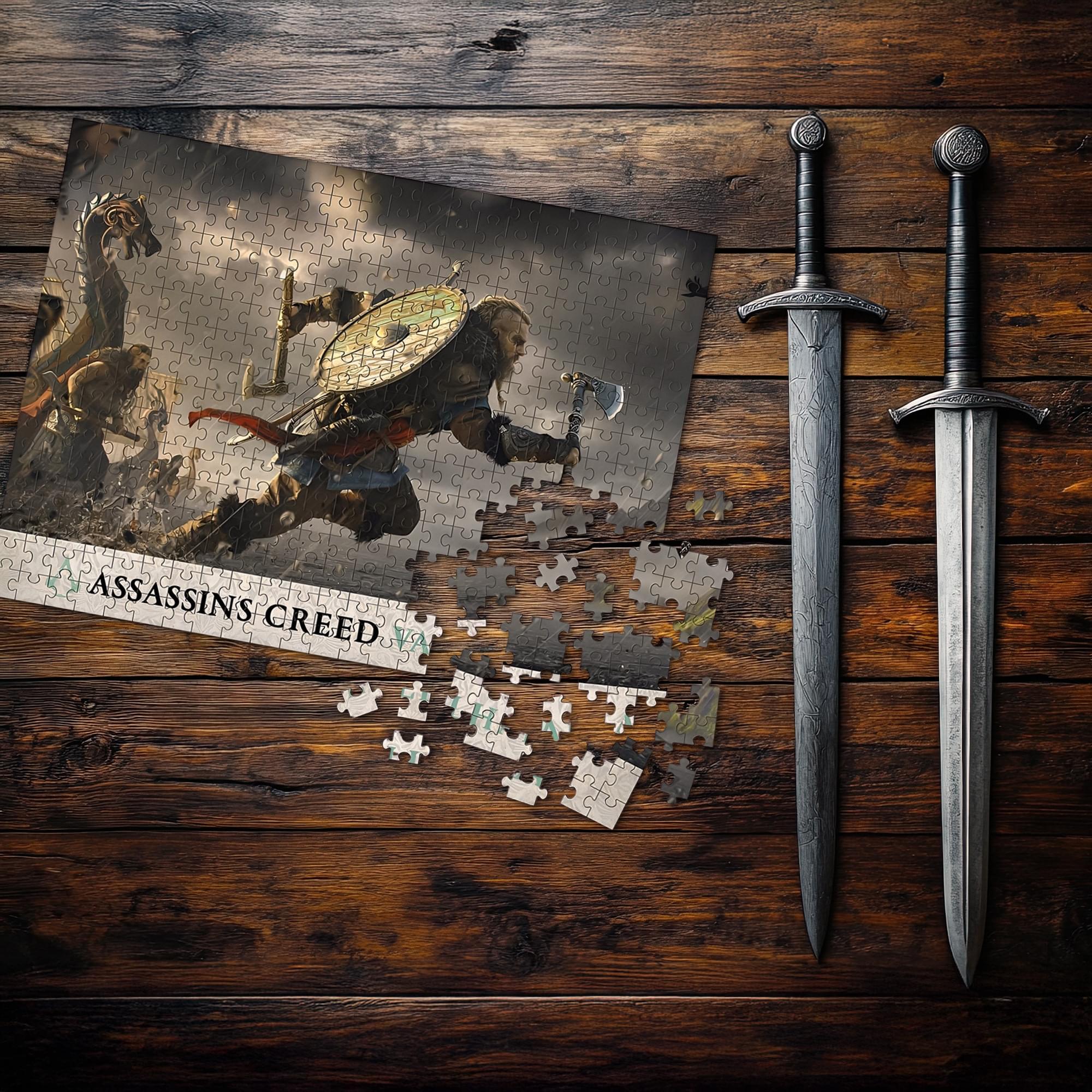 Assassins Creed Valhalla Fortress Assault 1000 Piece Jigsaw Puzzle