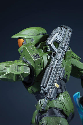 Halo Infinite Master Chief with Grappleshot 10 Inch  PVC Statue