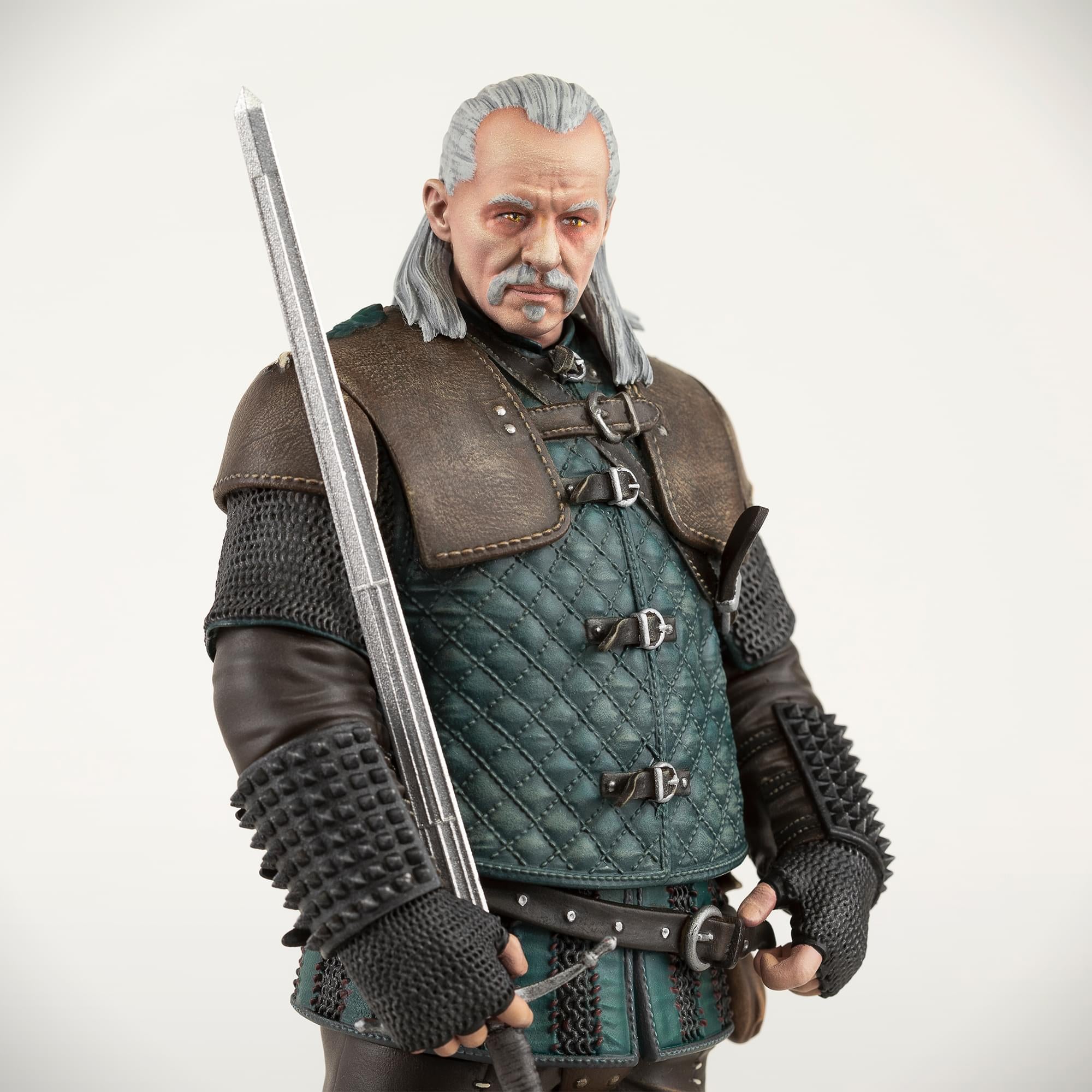 Witcher 3: Wild Hunt Vesemir 8 Inch PVC Figure