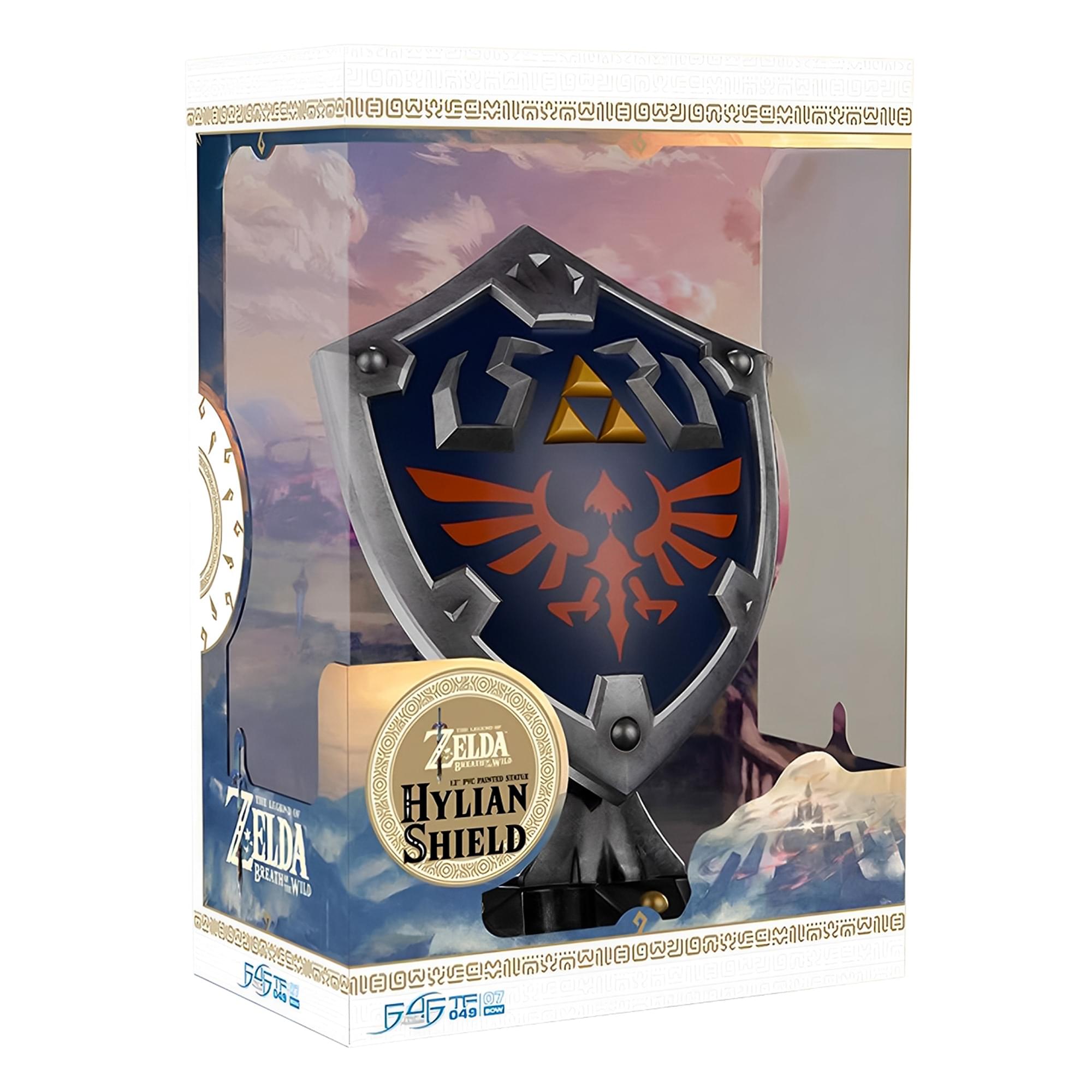 The Legend of Zelda Breath of the Wild Hylian Shield Statue | Collector Edition