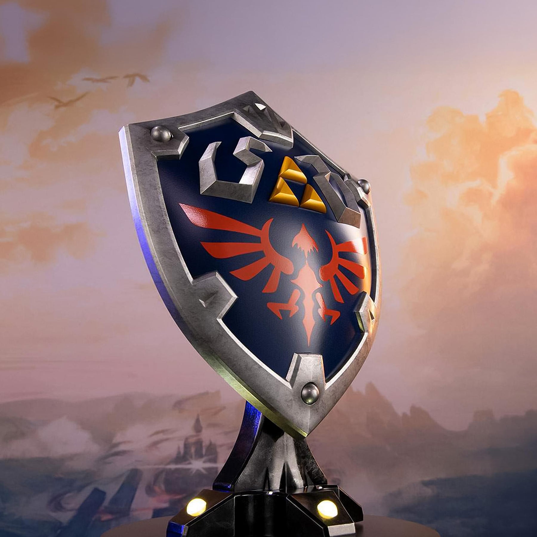 The Legend of Zelda Breath of the Wild Hylian Shield Statue | Collector Edition
