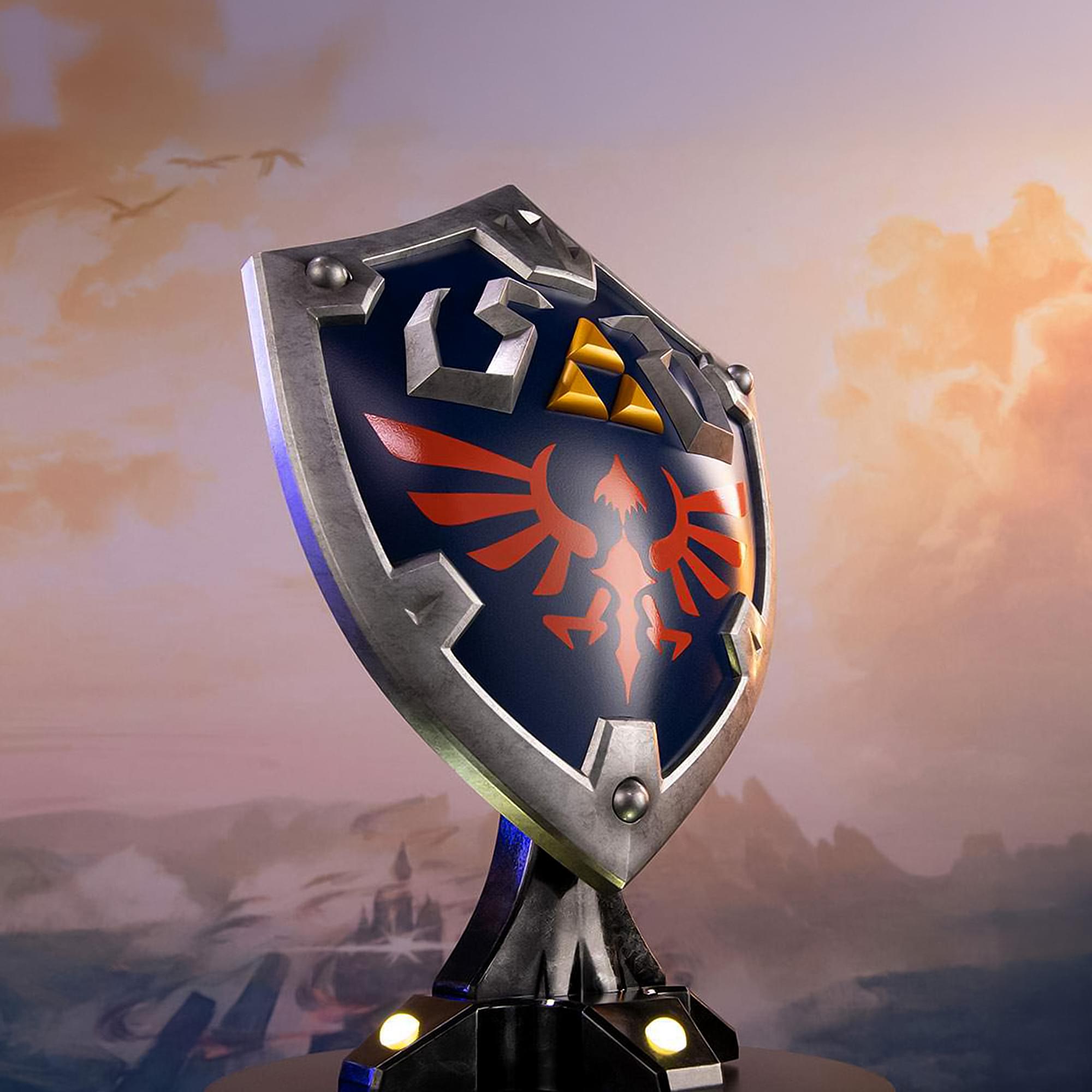 The Legend of Zelda Breath of the Wild Hylian Shield Statue | Collector Edition