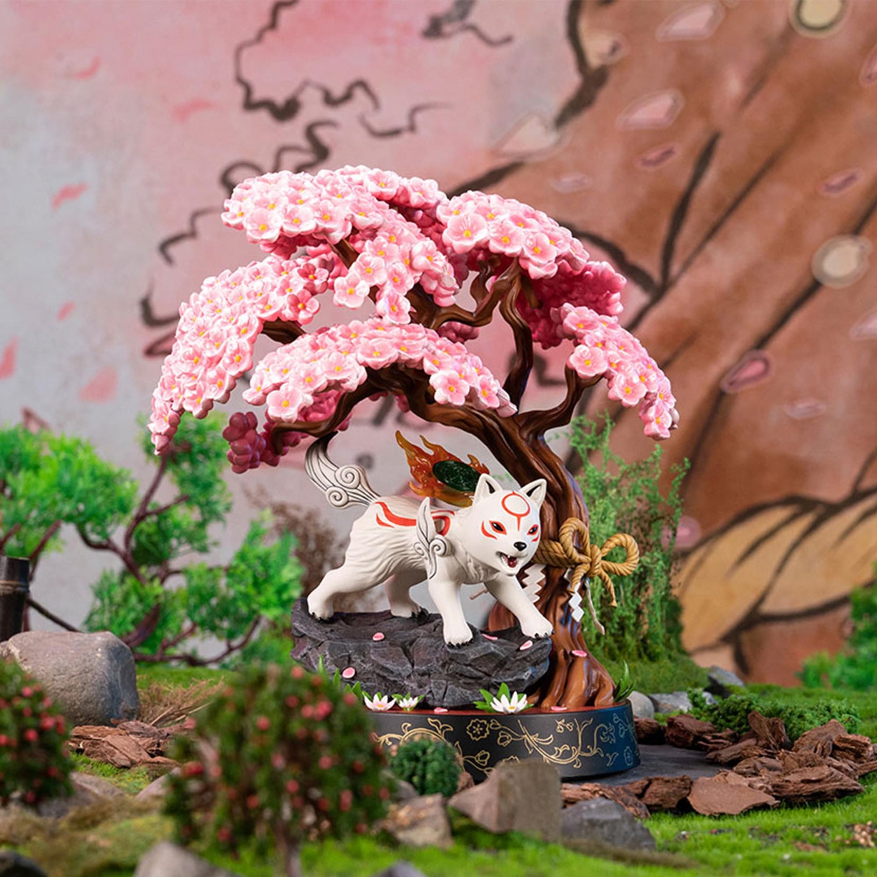 Okamiden Chibiterasu 10 Inch PVC Statue (Standard Edition)