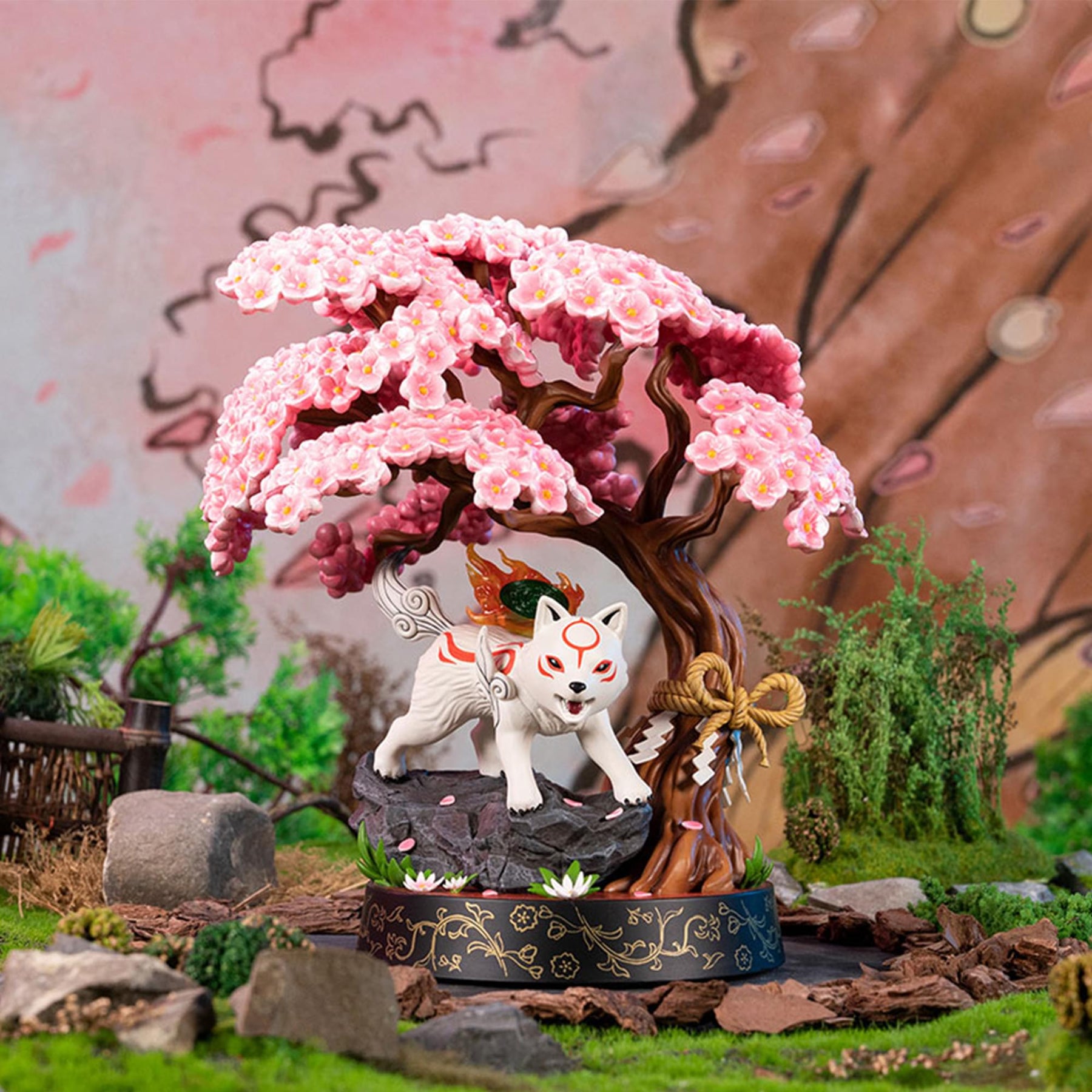 Okamiden Chibiterasu 10 Inch PVC Statue (Standard Edition)