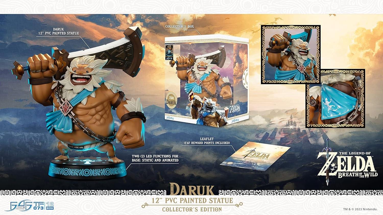 The Legend of Zelda: Breath of The Wild Daruk PVC Statue | Collector's Edition