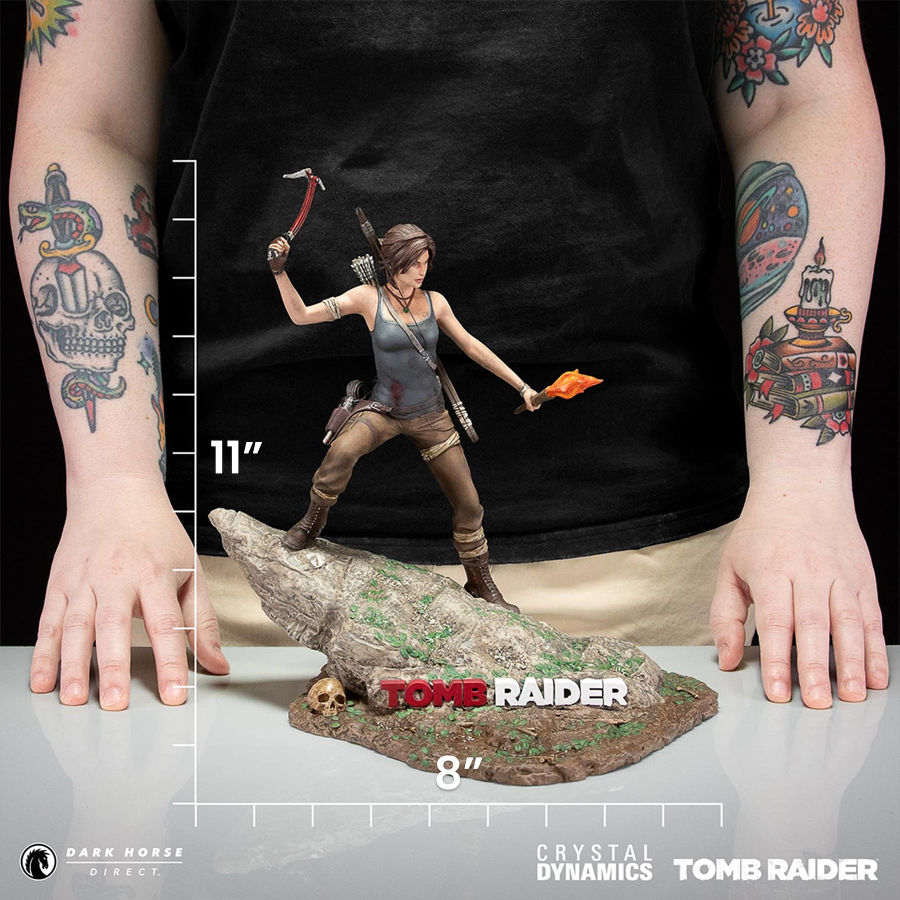 Tomb Raider Lara Croft (Survivor Era) 11 Inch PVC Statue