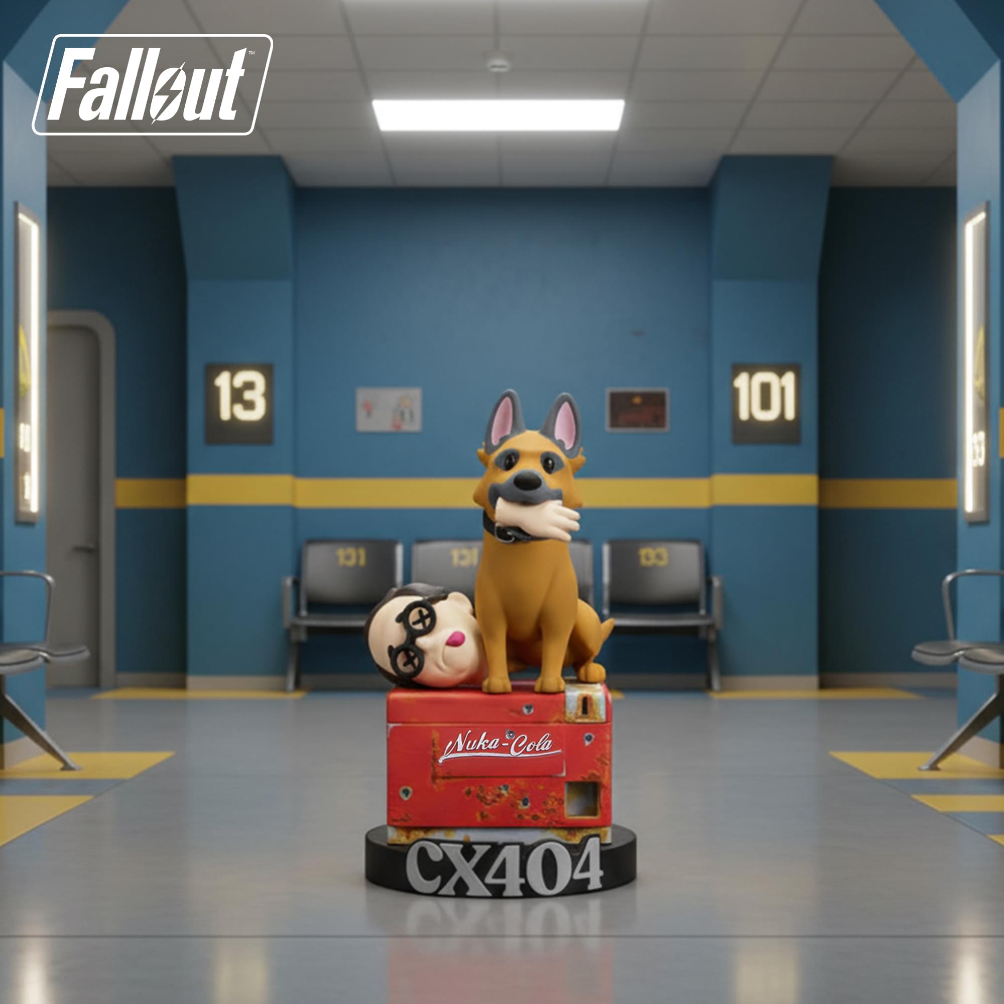 Fallout (TV Series) CX404 + Wilzig (Head) 8 Inch Stylized Vinyl Figure