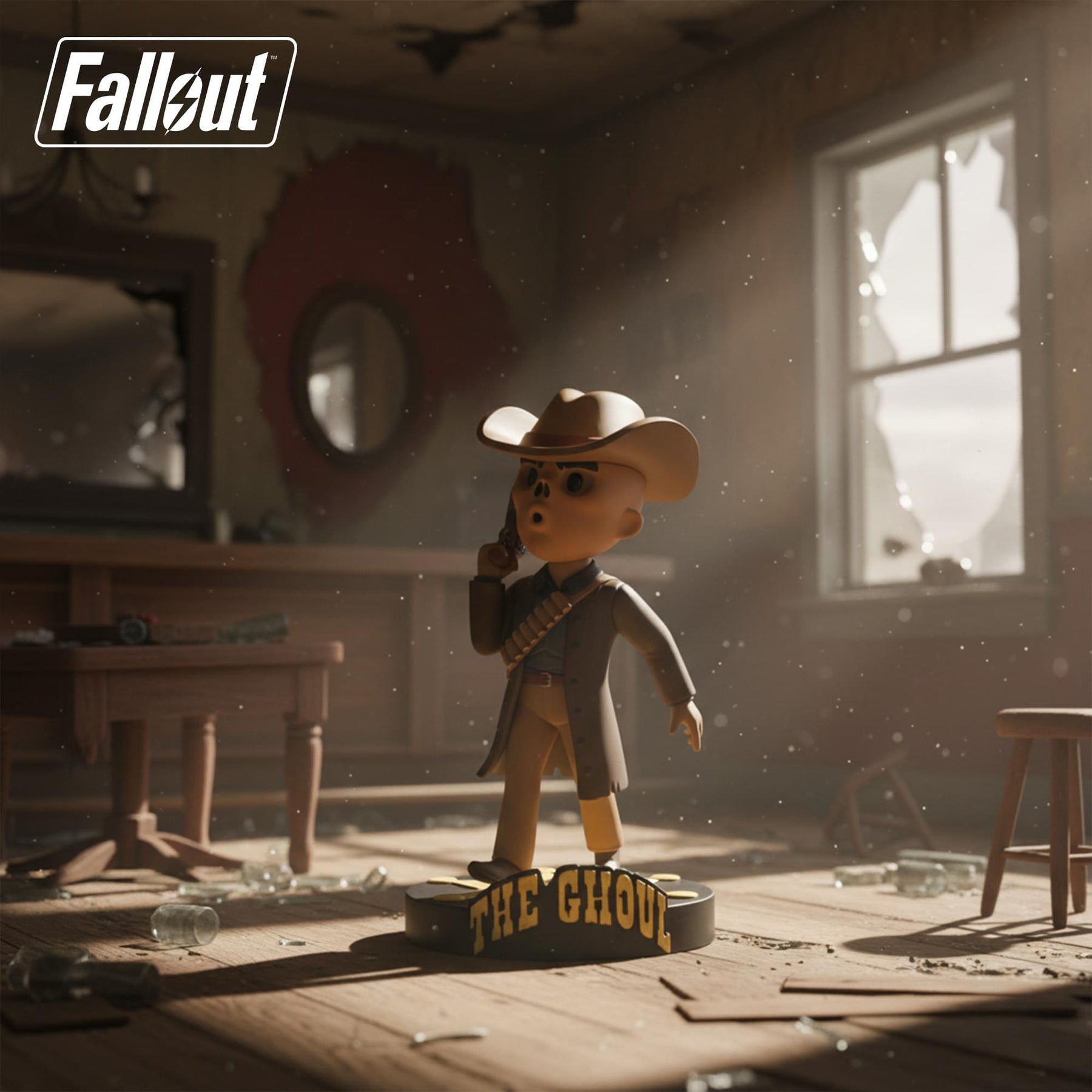 Fallout (TV Series) The Ghoul 8 Inch Stylized Vinyl Figure