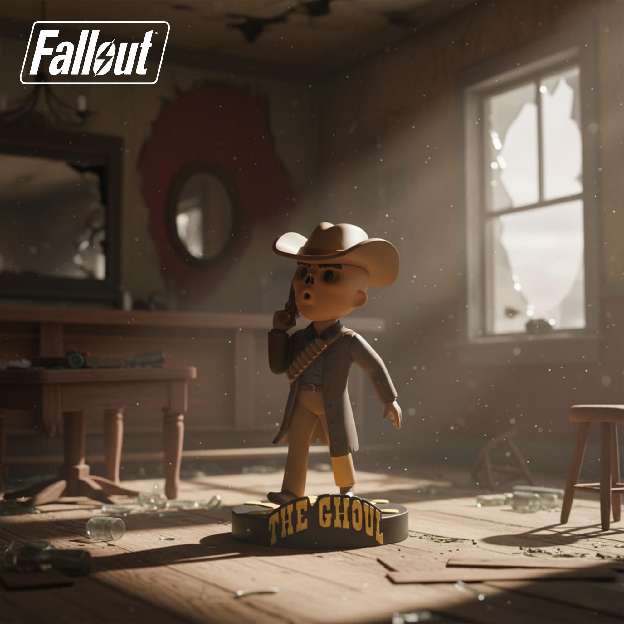 Fallout (TV Series) The Ghoul 8 Inch Stylized Vinyl Figure