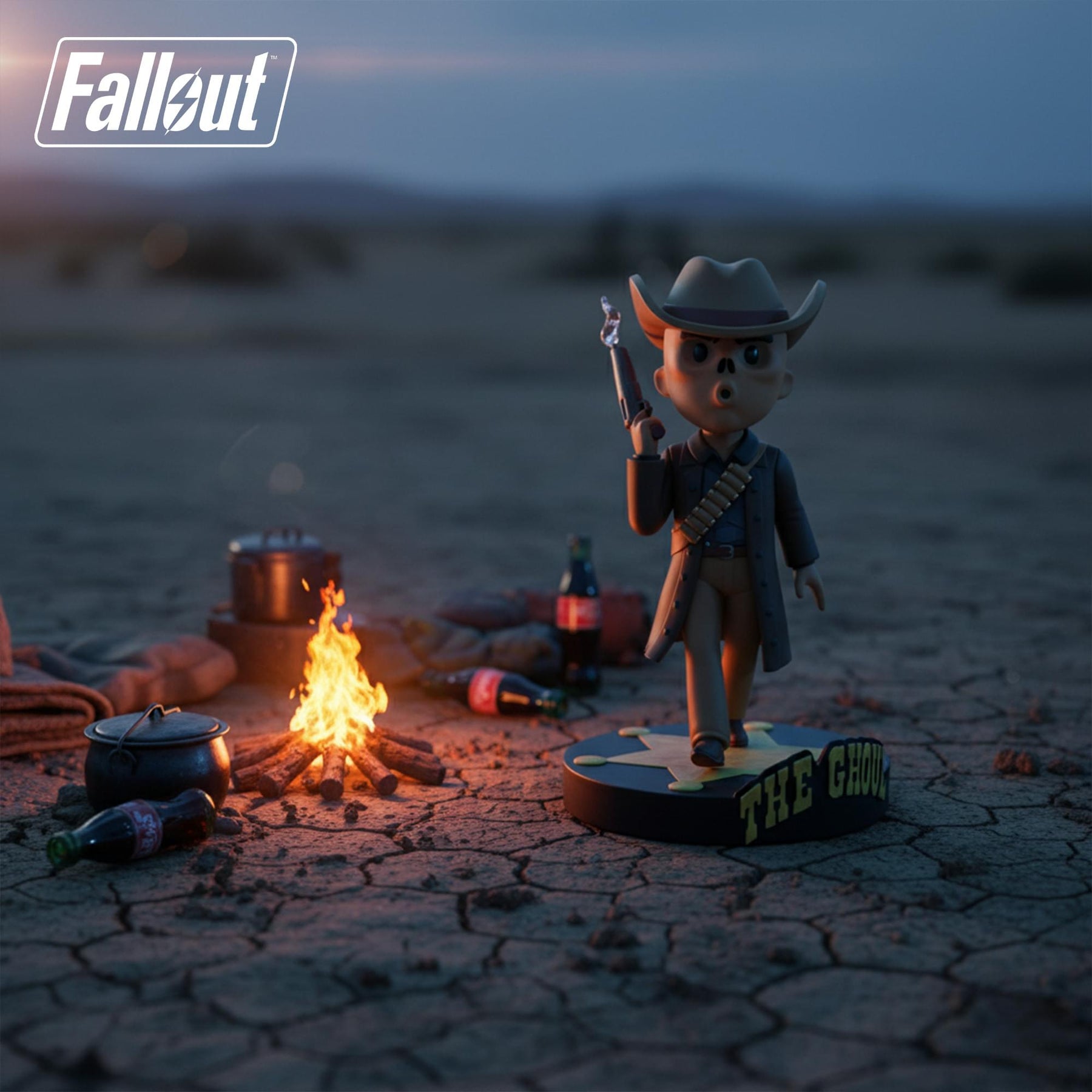 Fallout (TV Series) The Ghoul 8 Inch Stylized Vinyl Figure