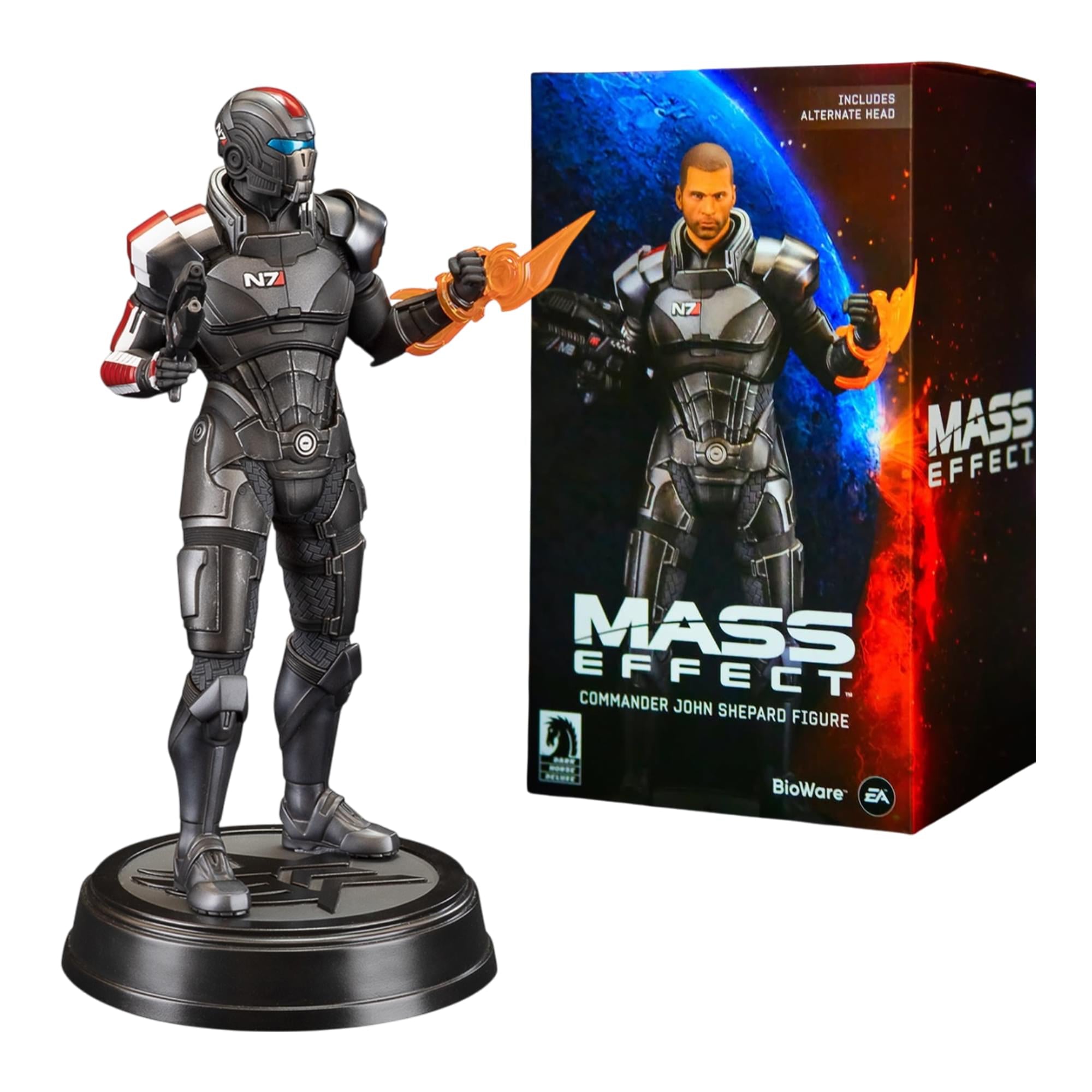 Mass Effect Commander John Shepard 9-Inch PVC Figure