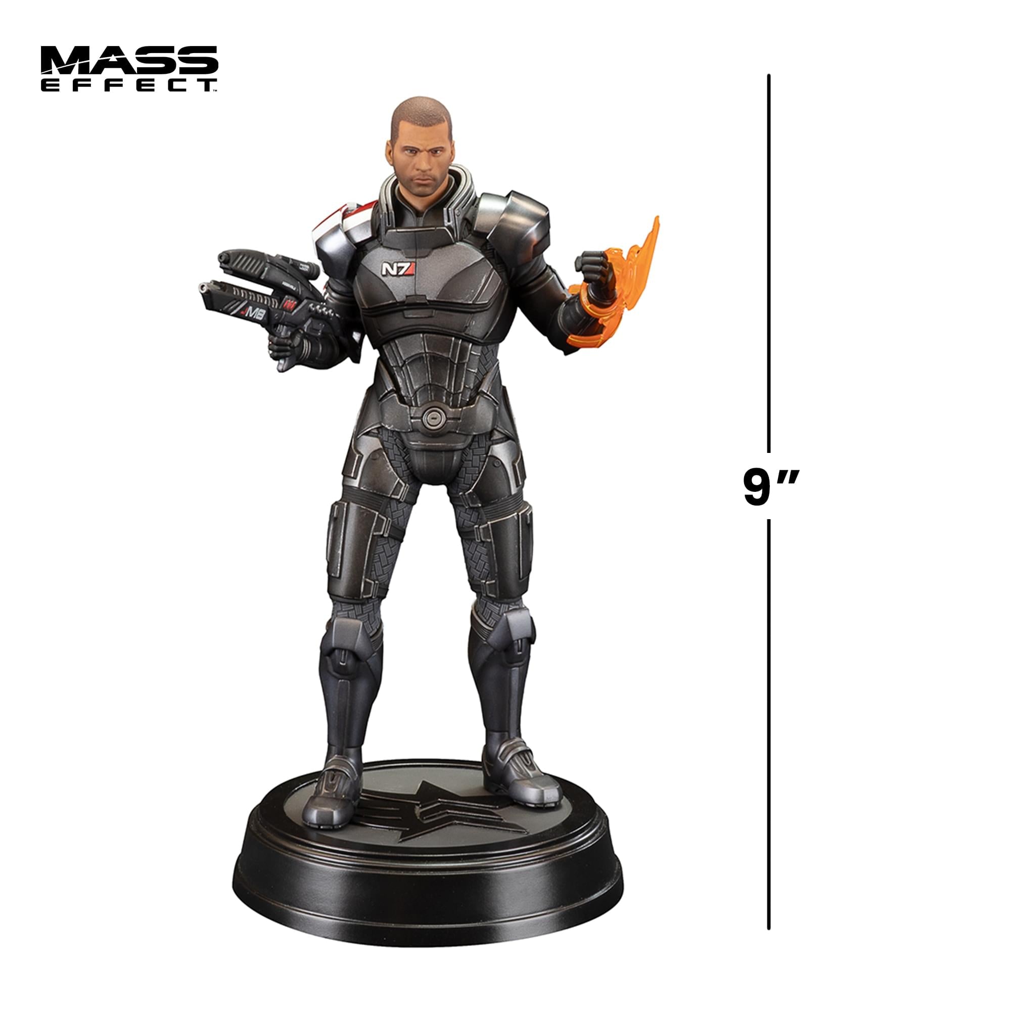 Mass Effect Commander John Shepard 9-Inch PVC Figure