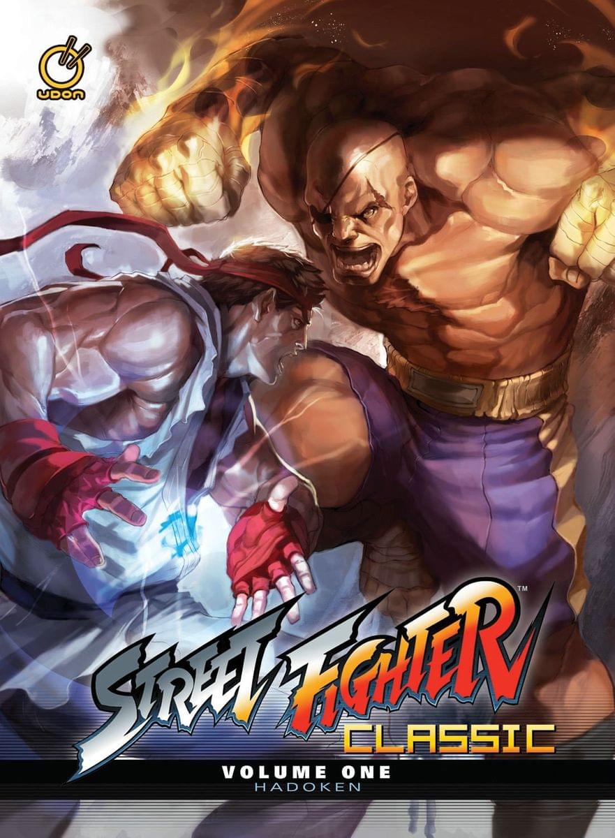 Street Fighter Classic V.1 Hadoken Hardcover Graphic Novel Comic Book