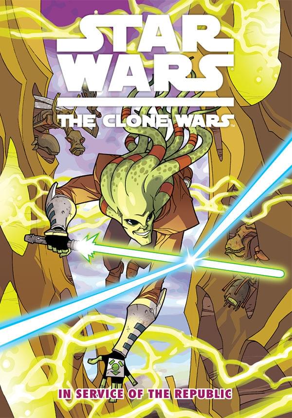 Star Wars The Clone Wars V.2 In Service Of The Republic Graphic Novel