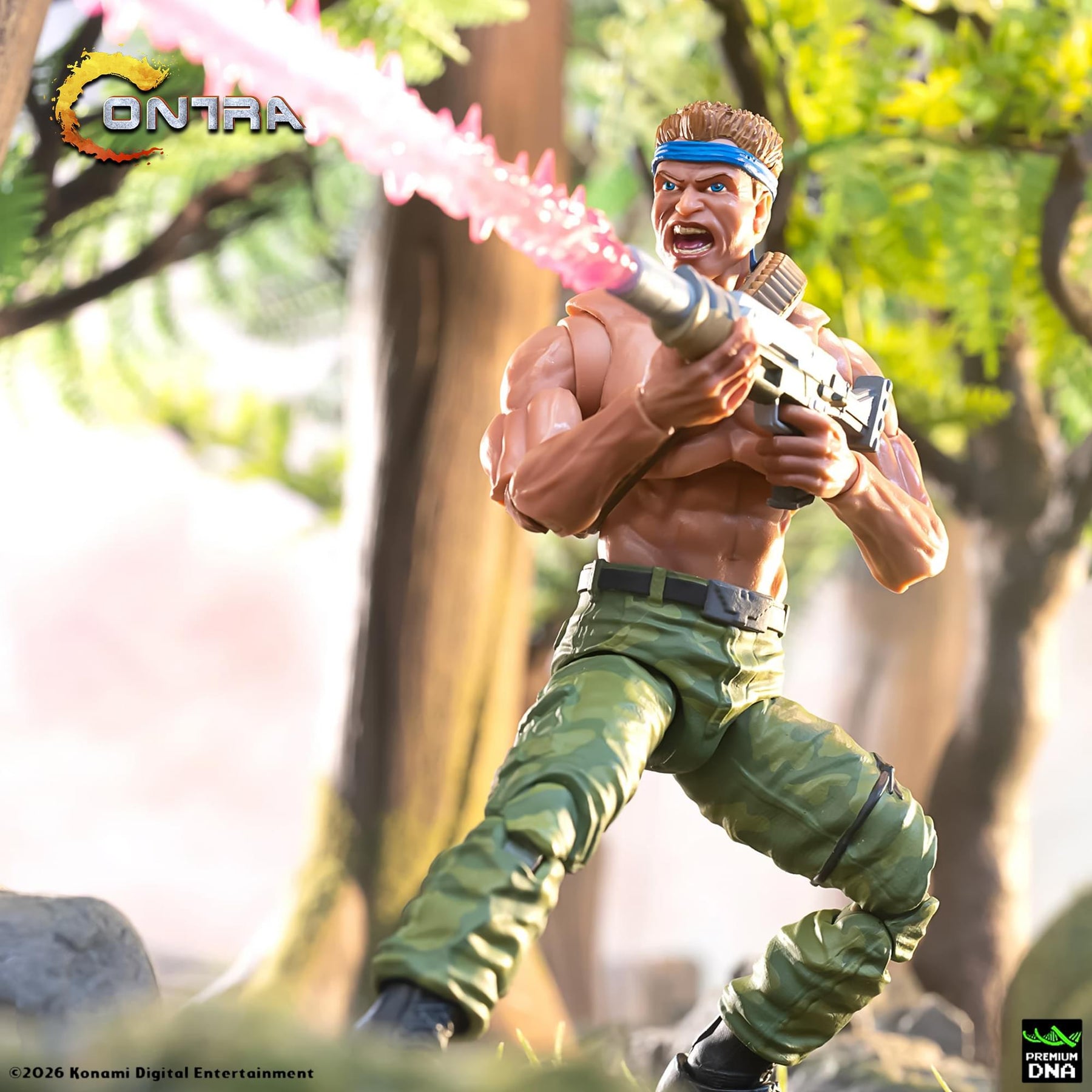 Contra Bill Rizer and Lance Bean Maximum Payload 1/12 Scale Action Figure Set