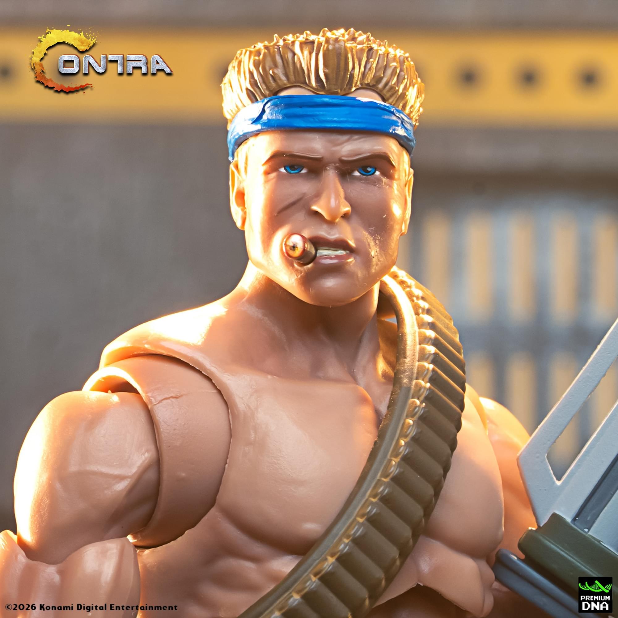 Contra (NES) - Bill Rizer MAXIMUM PAYLOAD 1/12 Scale Signature Series Action Figure Set