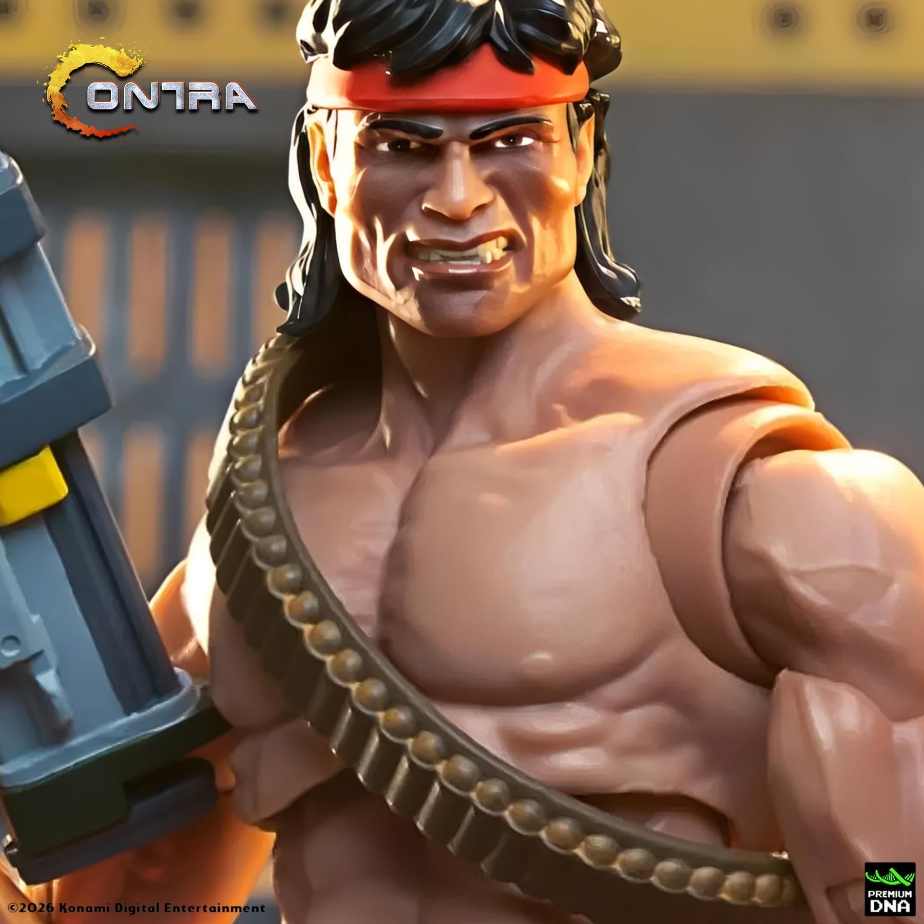 Contra (NES) - Lance Bean MAXIMUM PAYLOAD 1/12 Scale Signature Series Action Figure Set