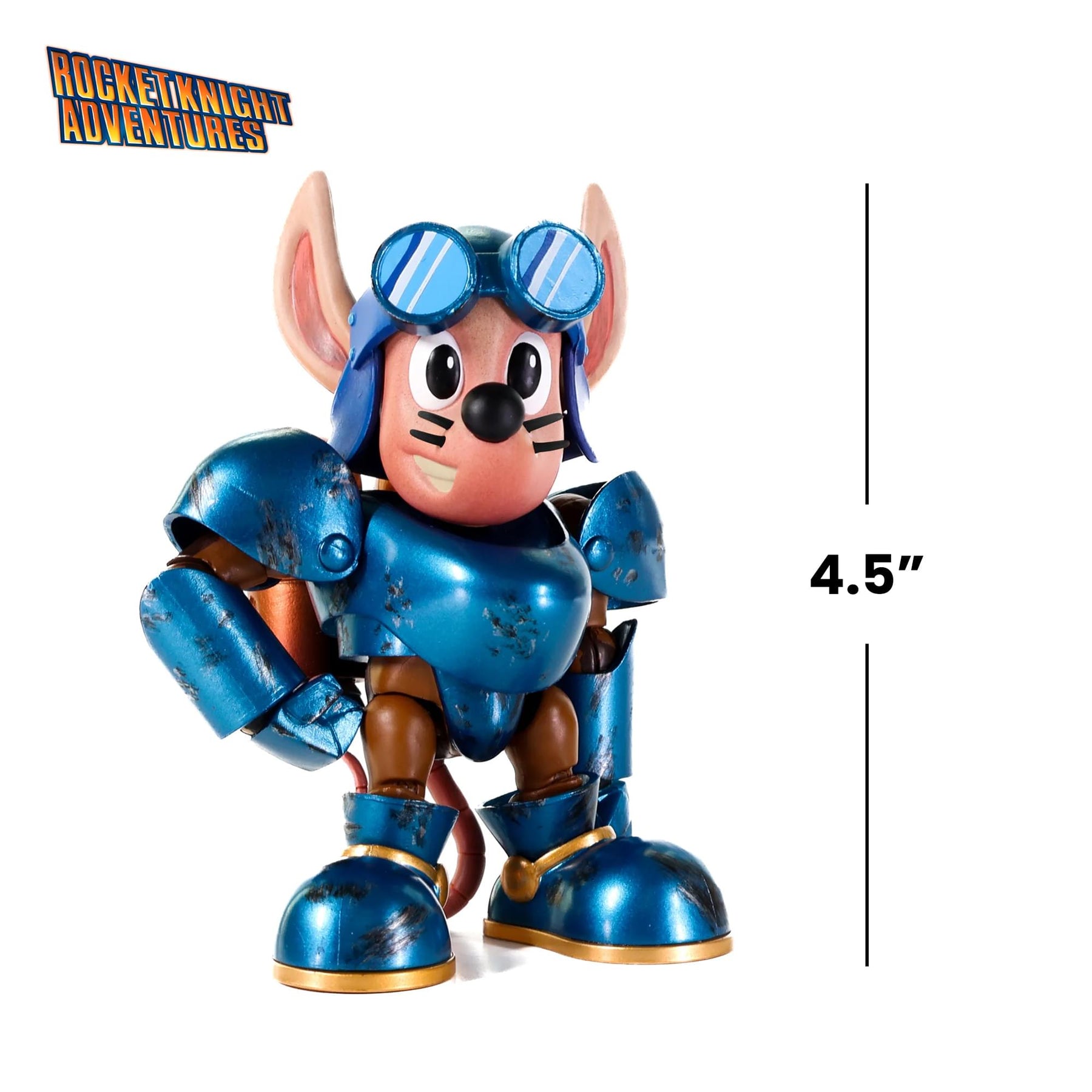 Rocket Knight Adventures: Sparkster Action Figure (Battle Damage Variant)