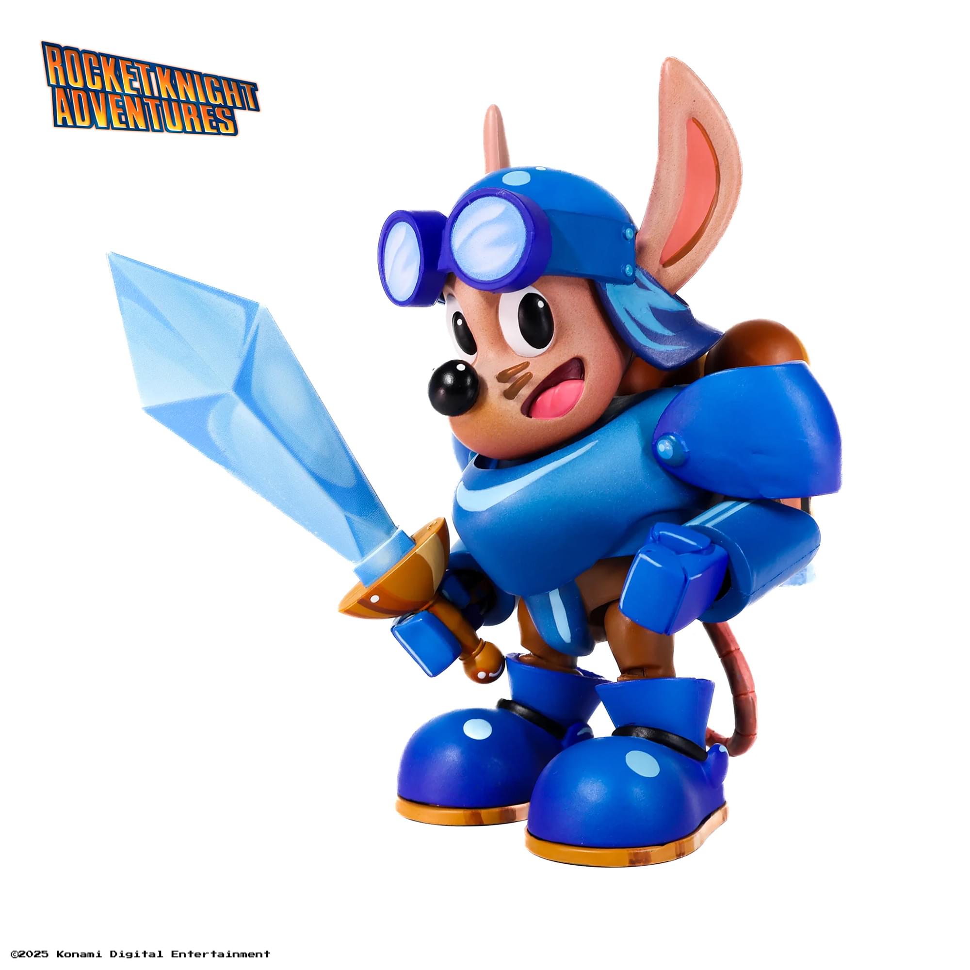 Rocket Knight Adventures: Sparkster Action Figure